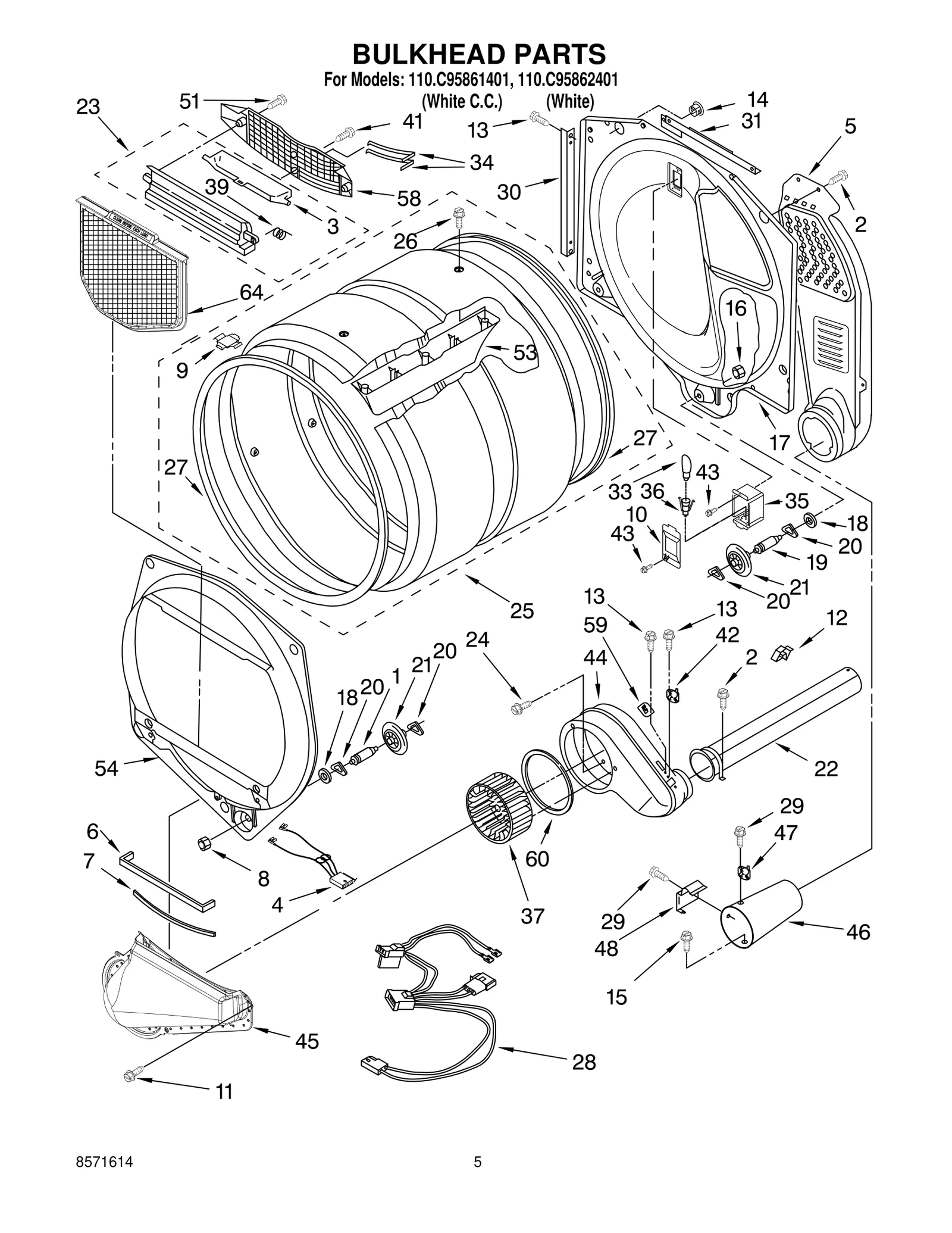 BULKHEAD PARTS
