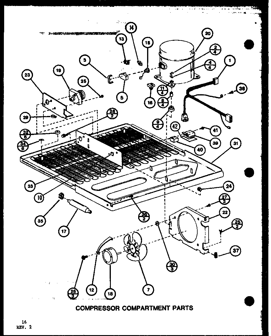 01 - COMPRESSOR COMPARTMENT PARTS
