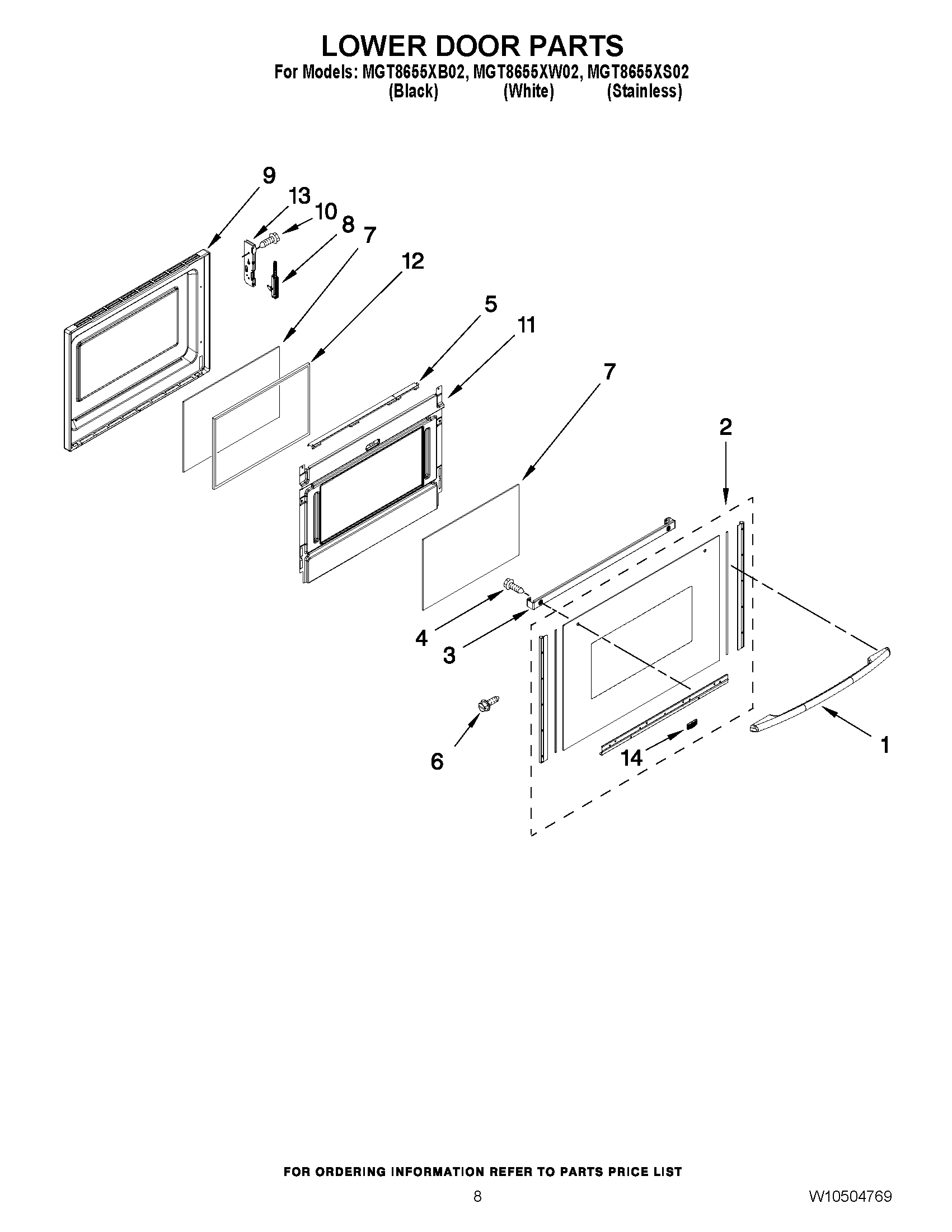 06 - LOWER DOOR PARTS