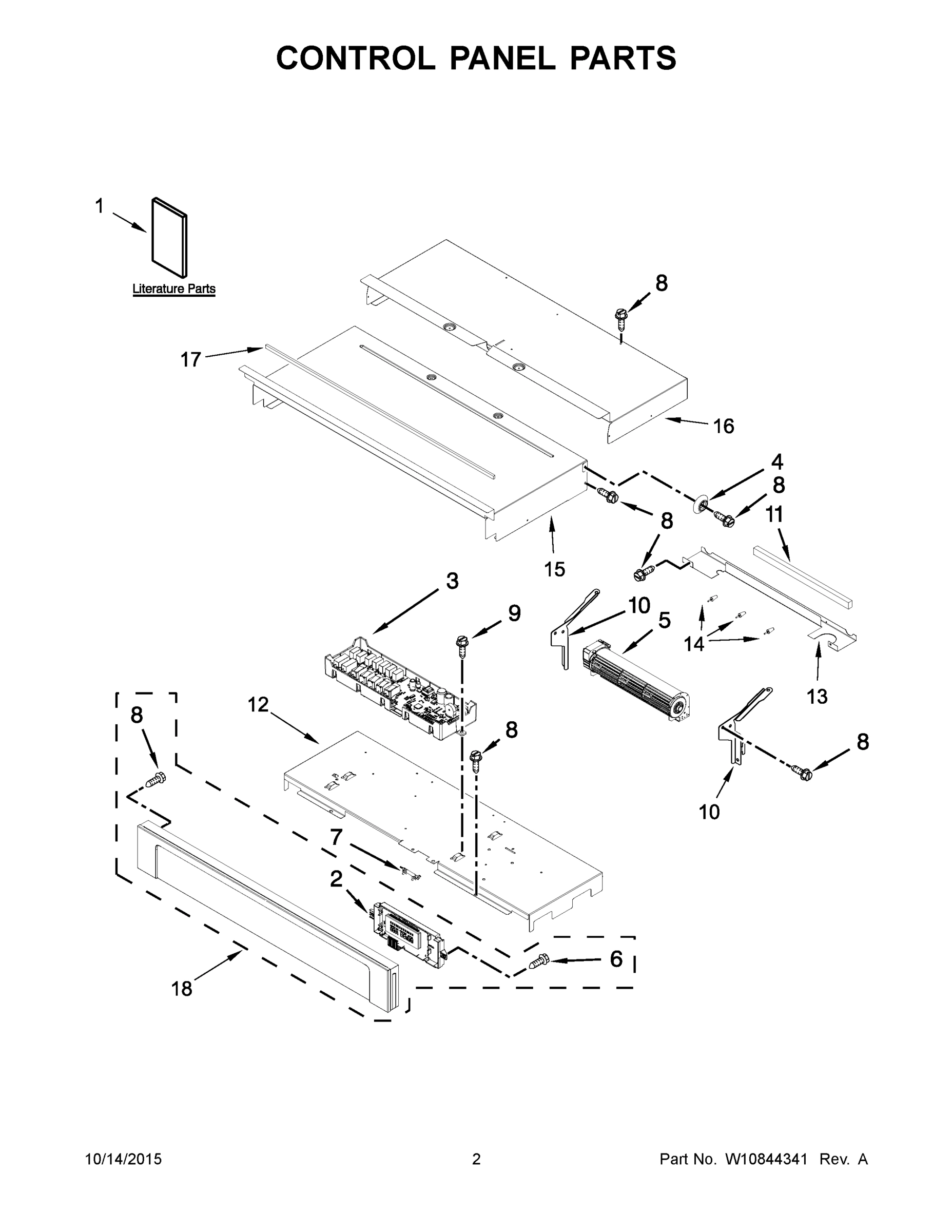 02 - CONTROL PANEL PARTS