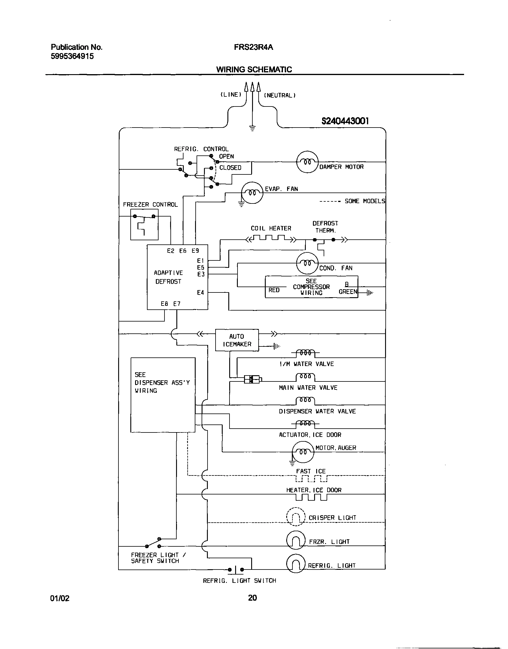 20 - WIRING SCHEMATIC