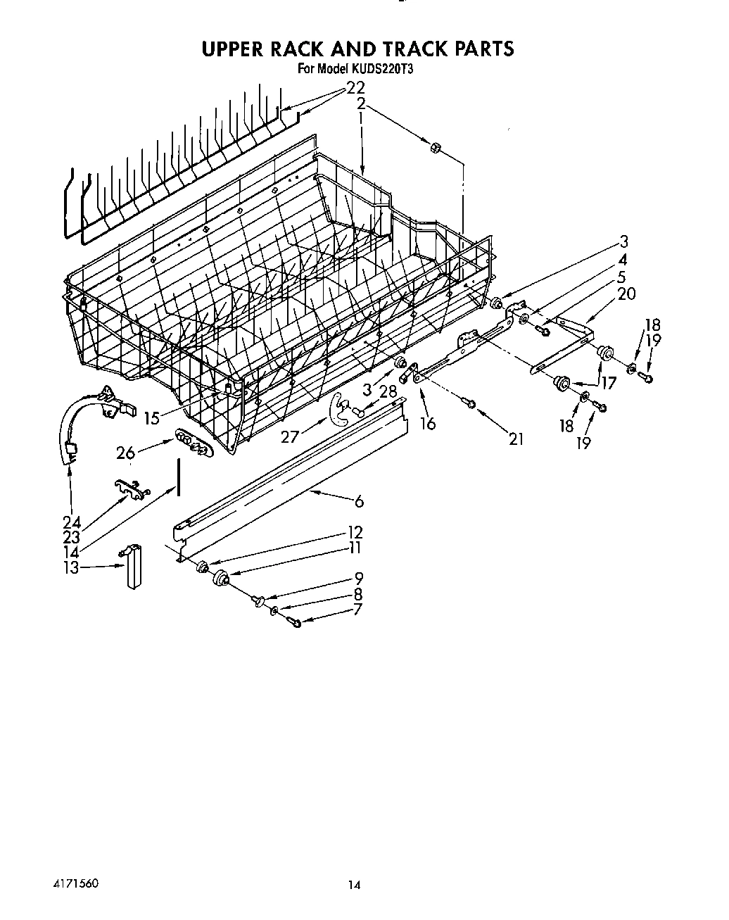 11 - UPPER RACK AND TRACK