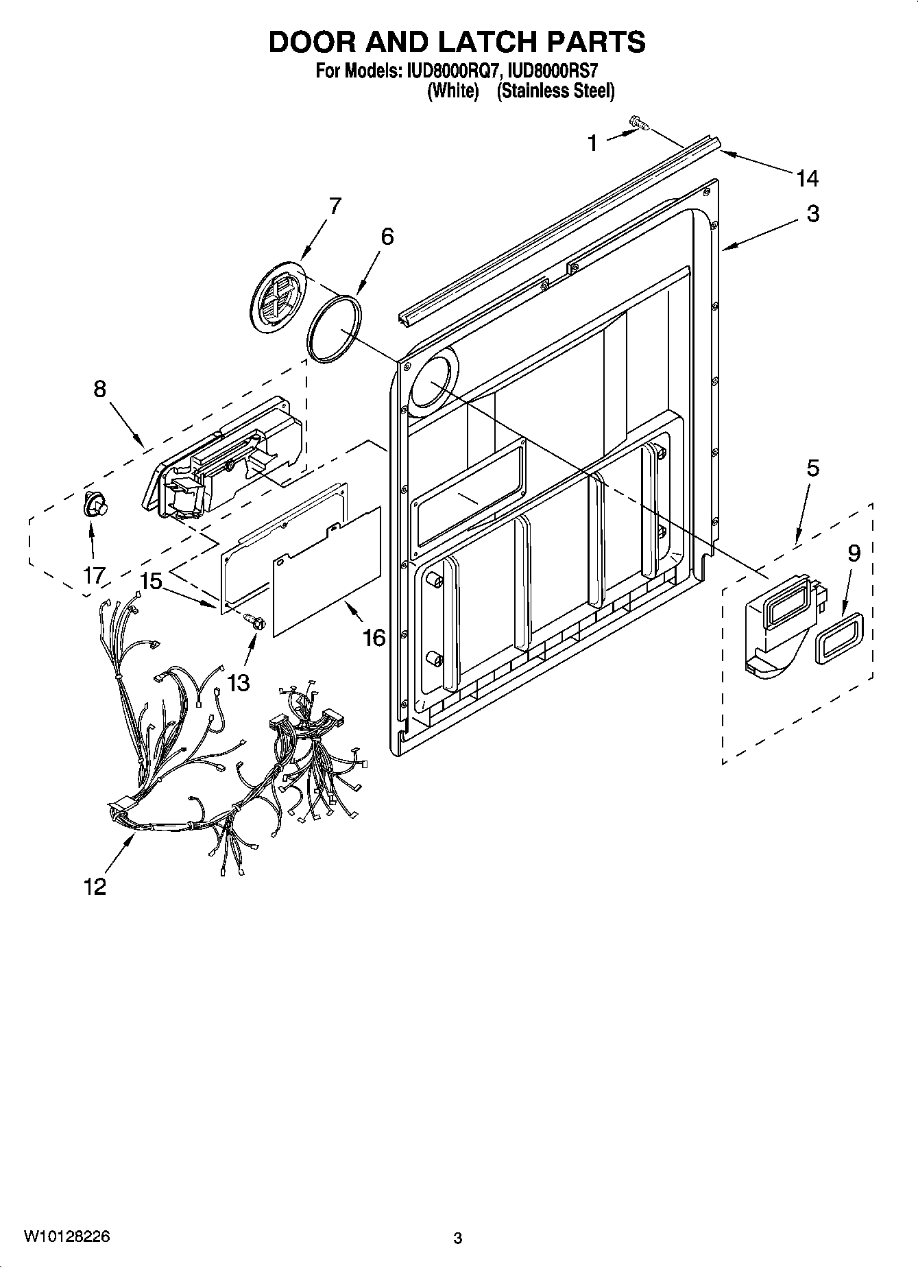 03 - DOOR AND LATCH PARTS