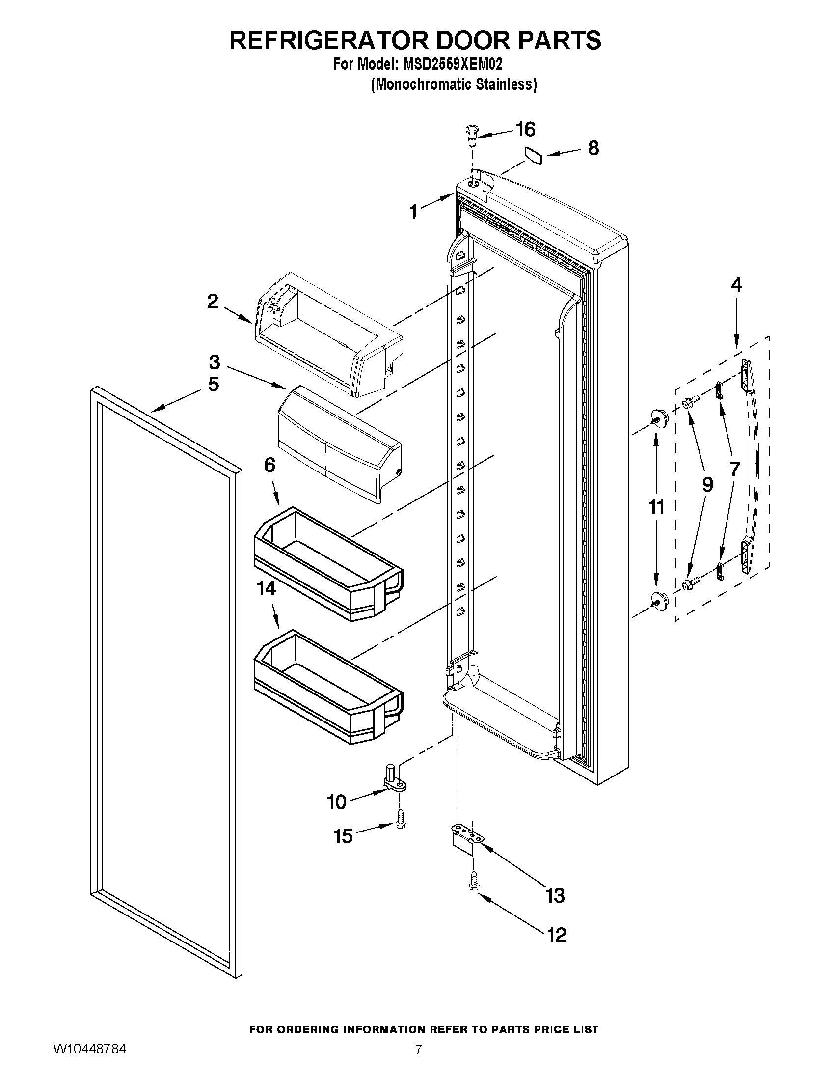 05 - REFRIGERATOR DOOR PARTS