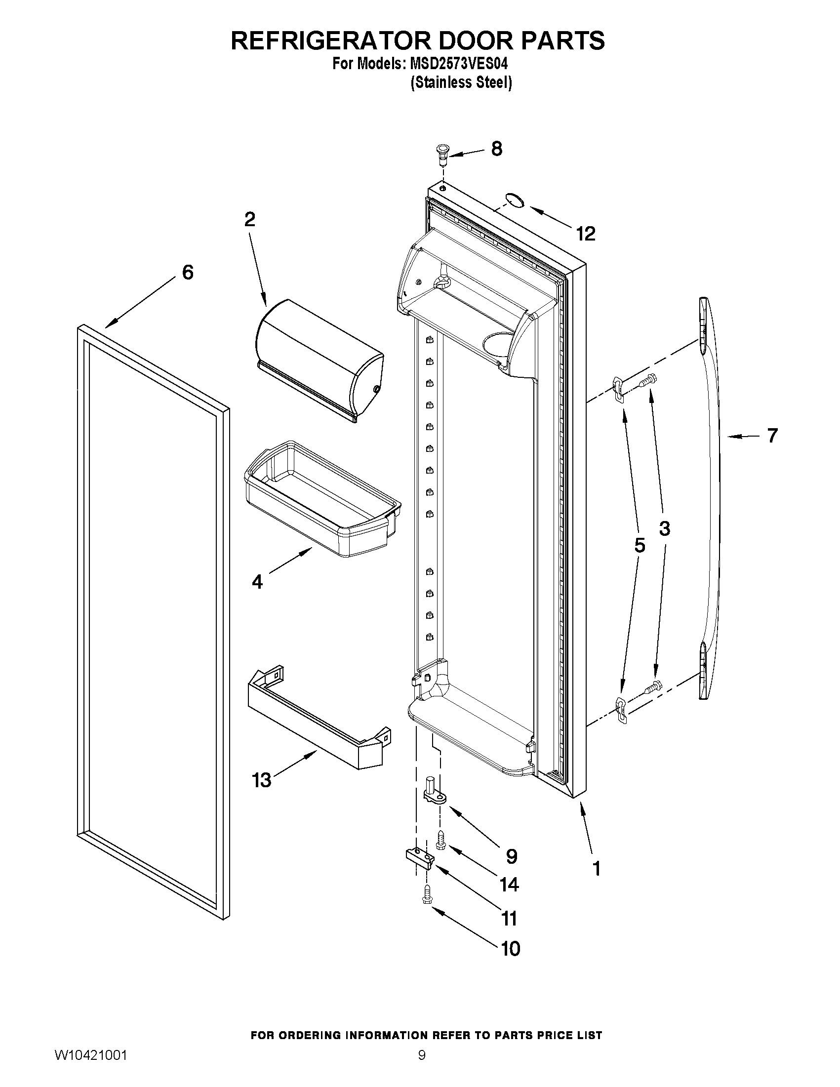 06 - REFRIGERATOR DOOR PARTS