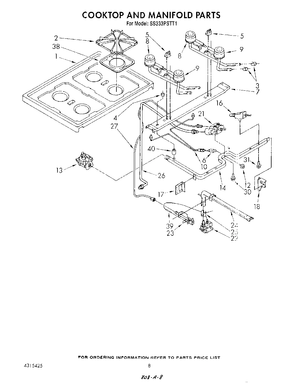 06 - COOK TOP AND MANIFOLD