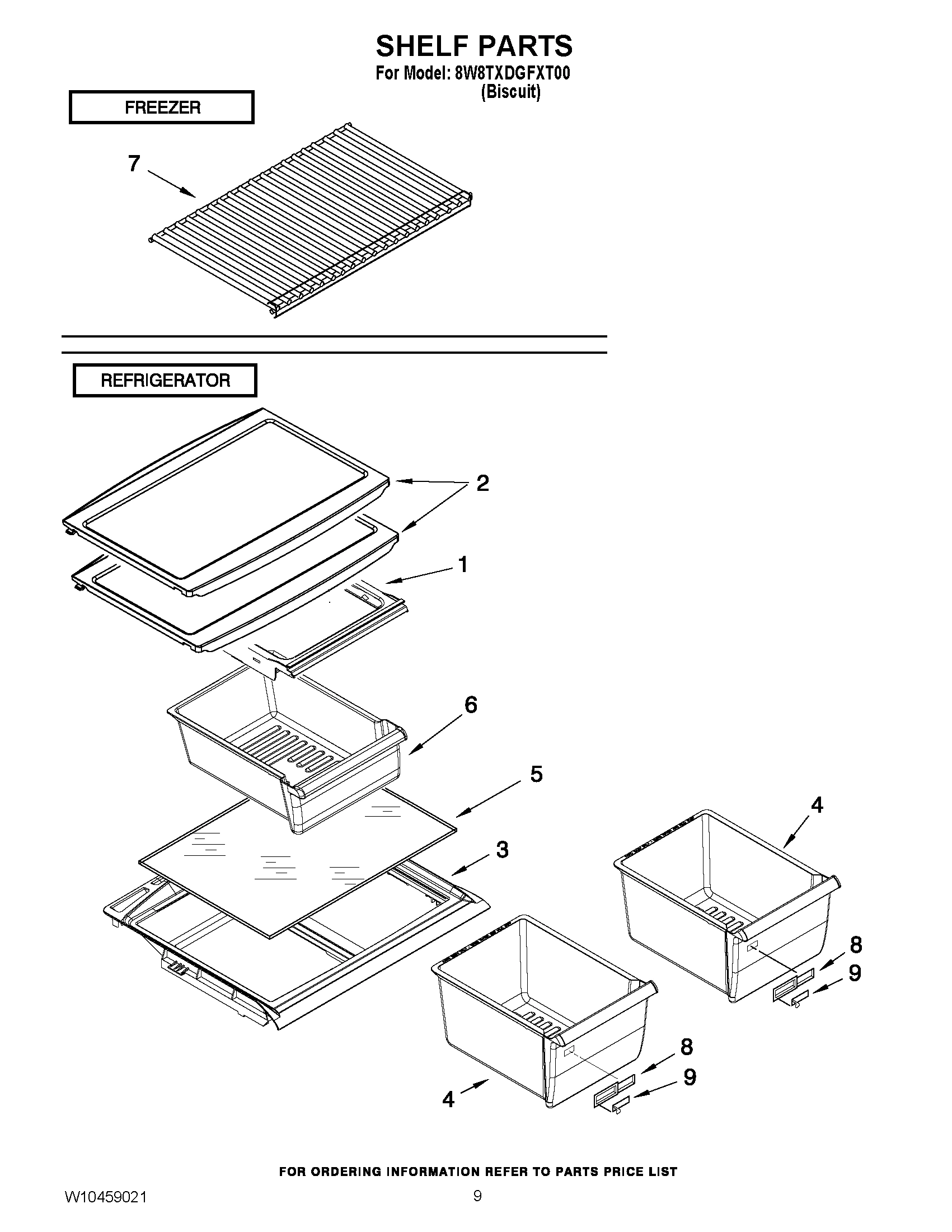 05 - SHELF PARTS