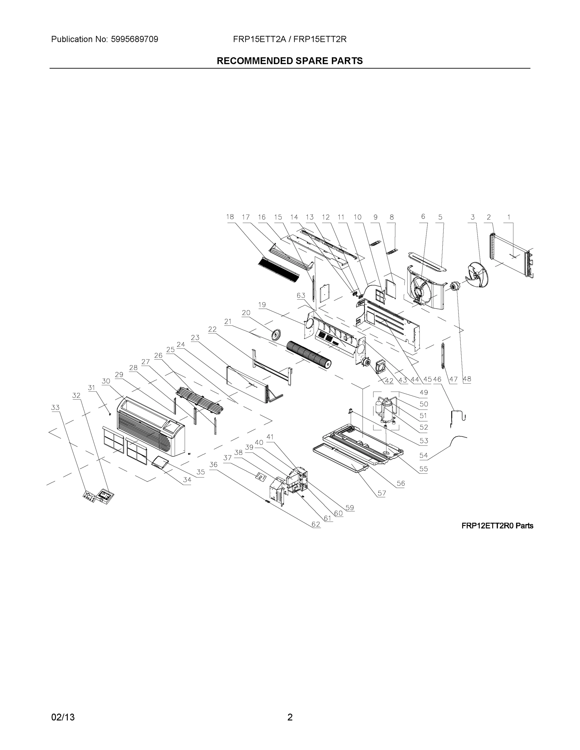 02 - RECOMMENDED SPARE PARTS