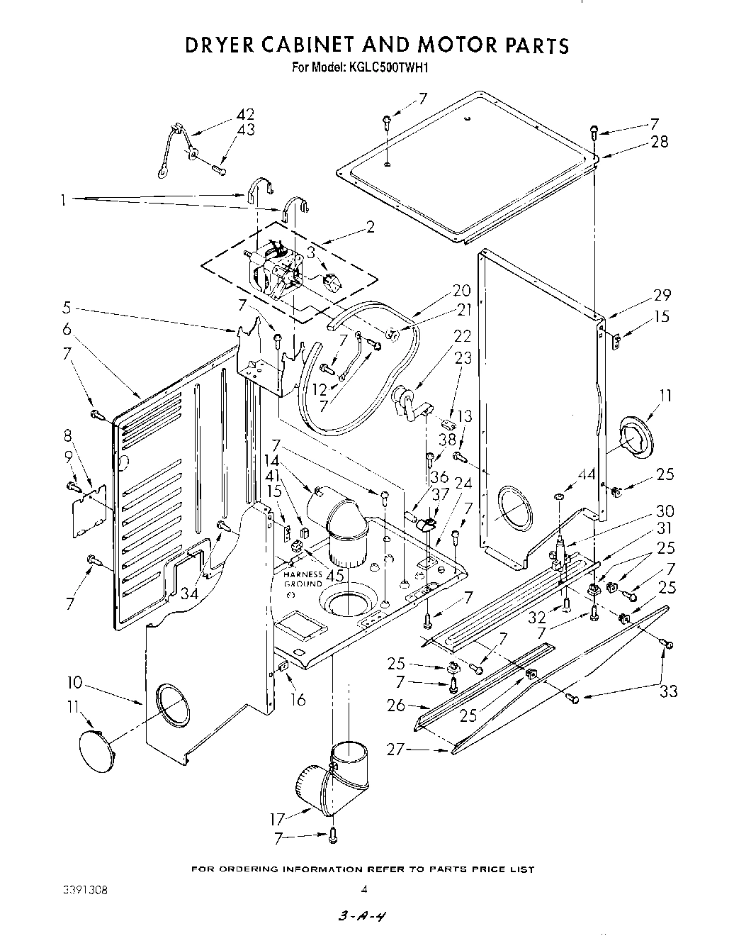 04 - DRYER CABINET AND MOTOR
