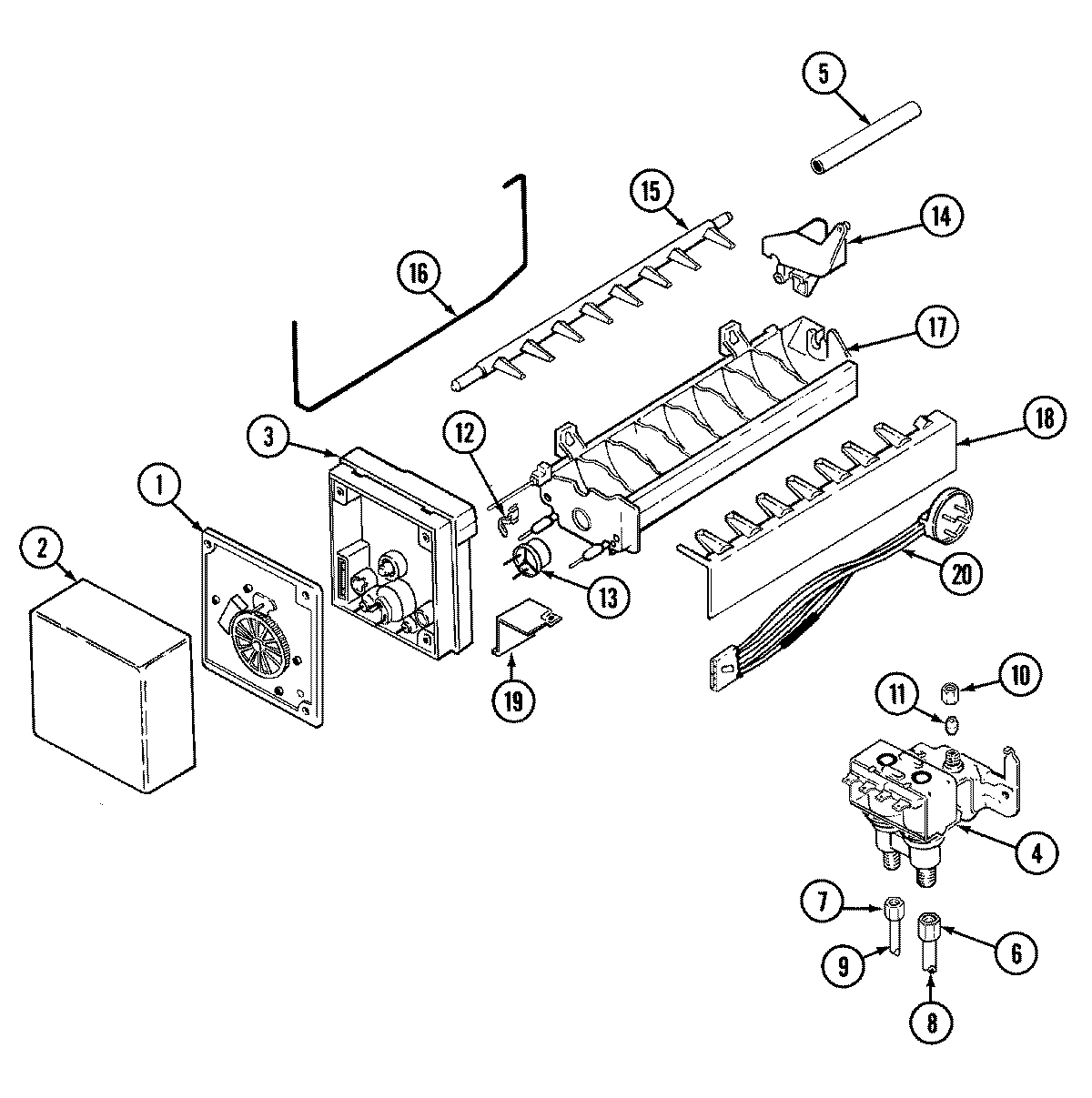 05 - OPTIONAL ICE MAKER KIT
