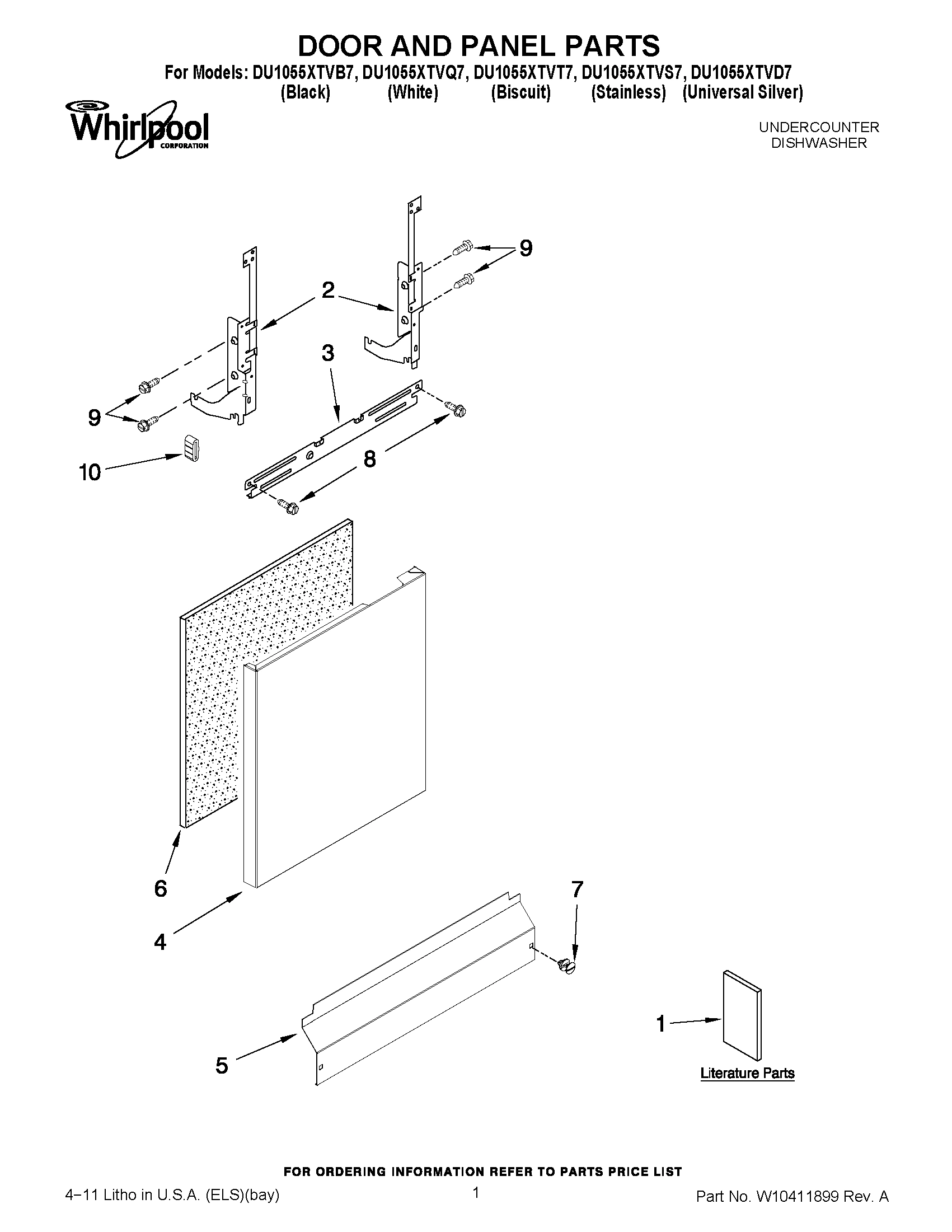 01 - DOOR AND PANEL PARTS