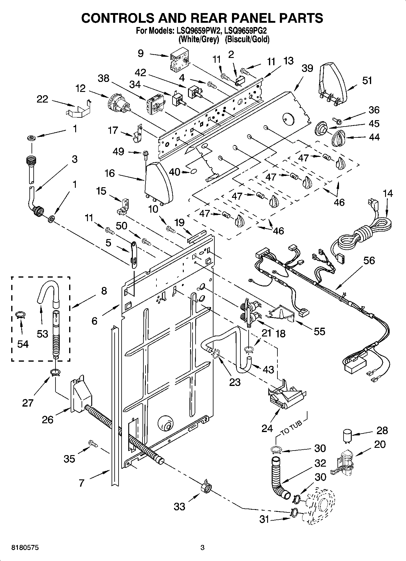 02 - CONTROLS AND REAR PANEL PARTS
