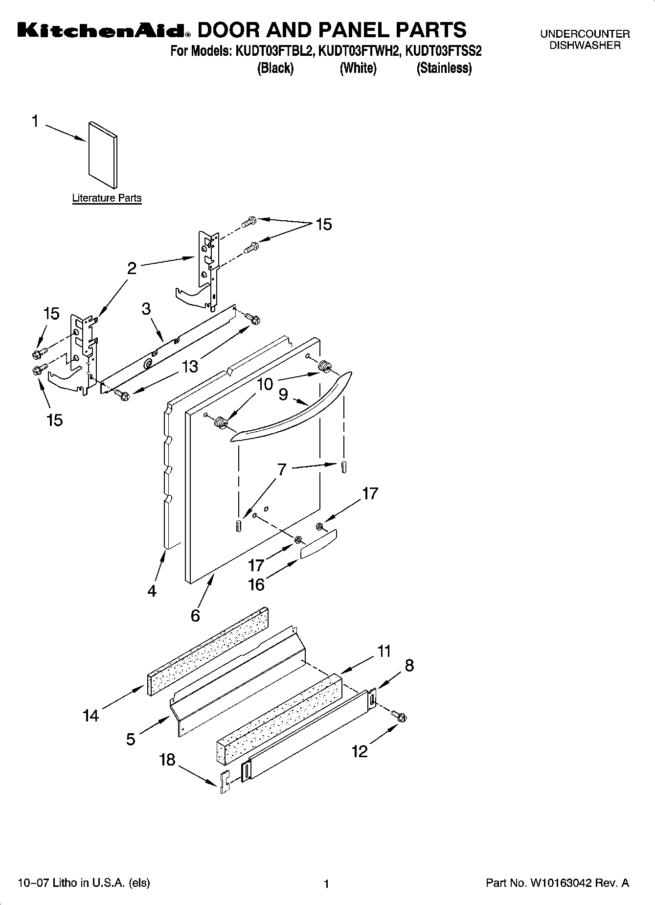 01 - DOOR AND PANEL PARTS