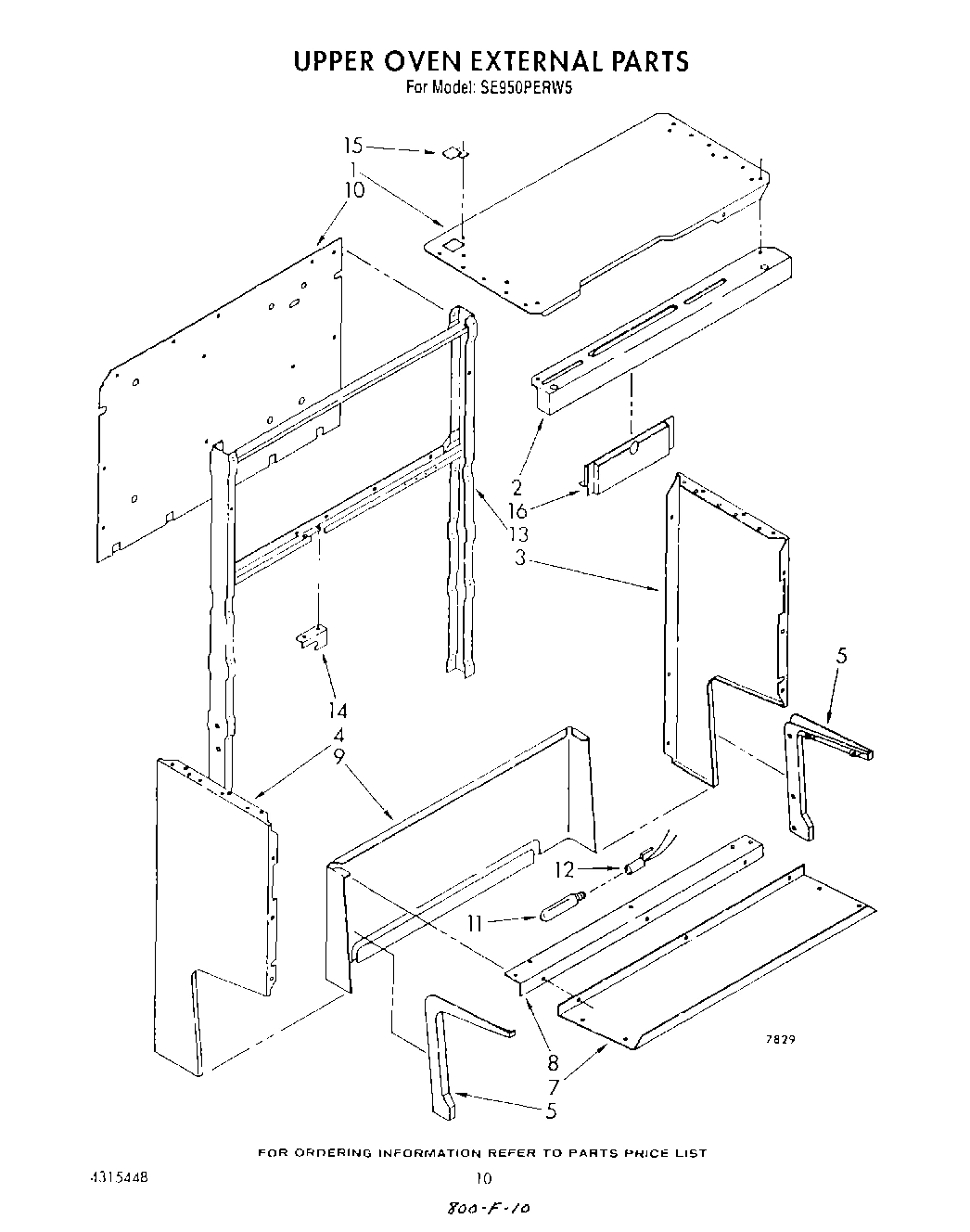07 - UPPER OVEN EXTERNAL