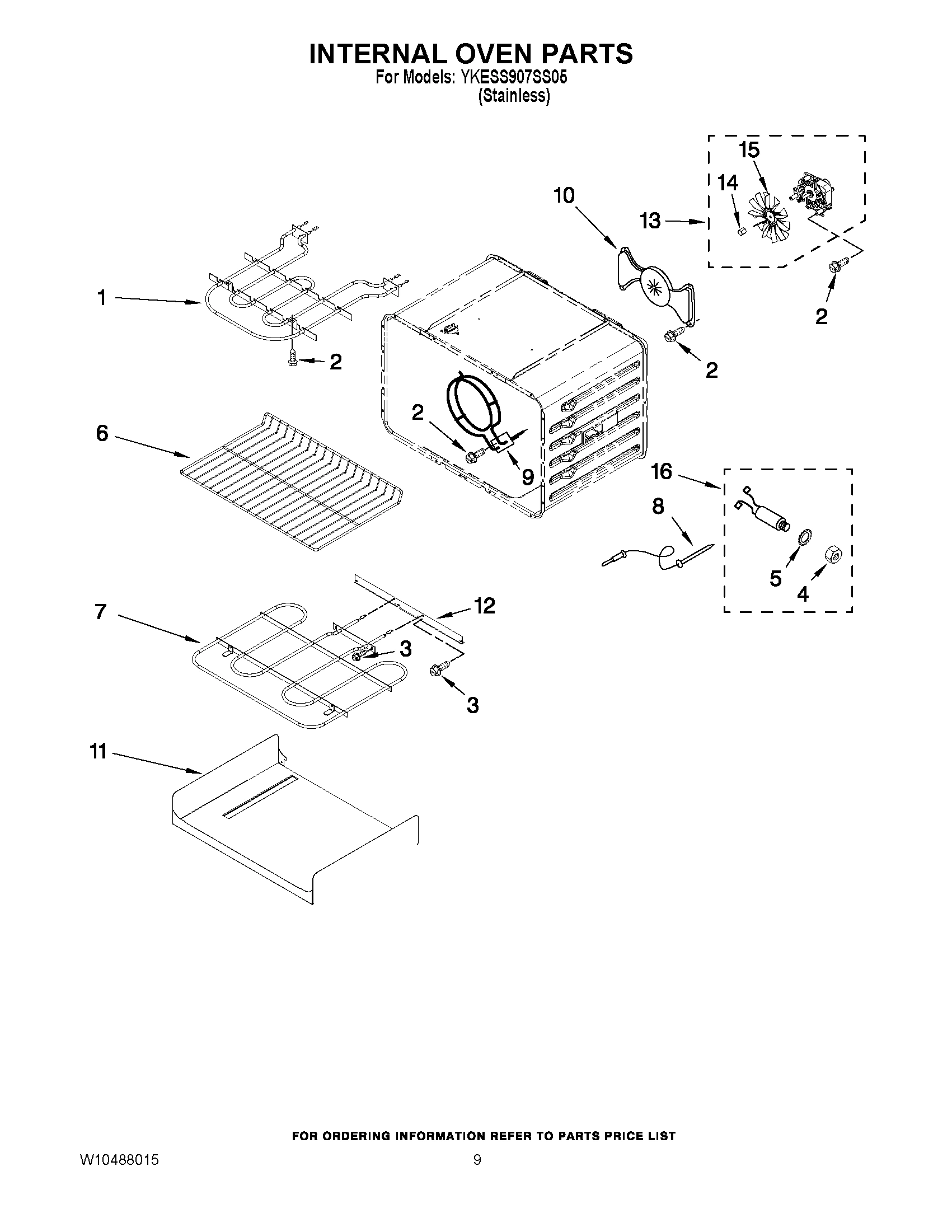 06 - INTERNAL OVEN PARTS