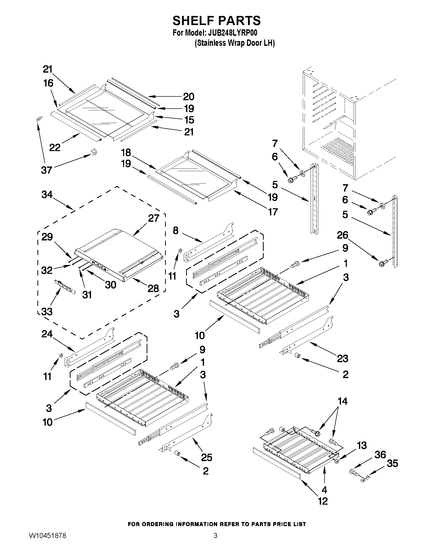 02 - SHELF PARTS