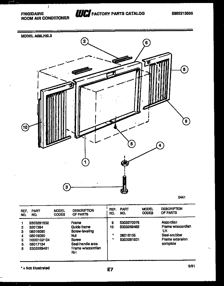 06 - WINDOW MOUNTING PARTS