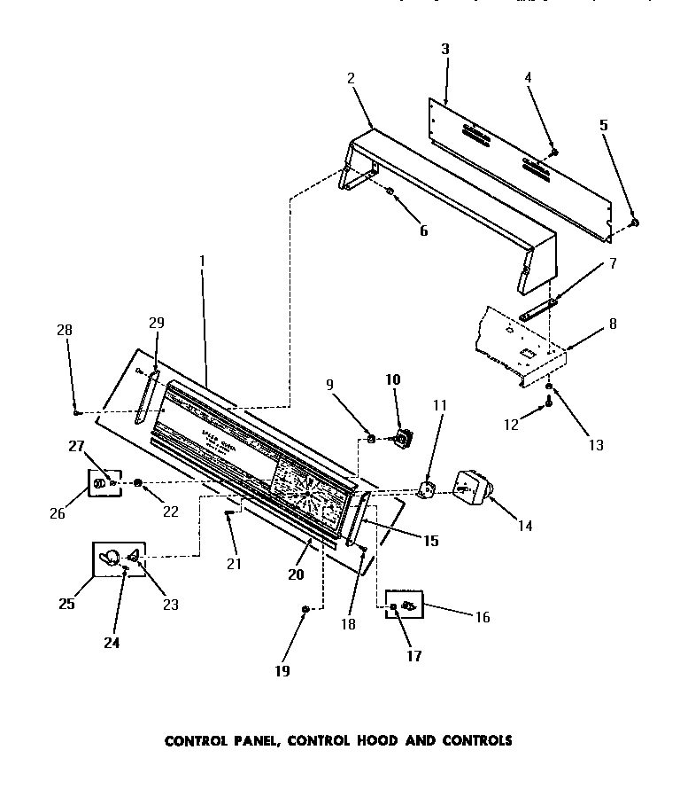 09 - CONTROL PANEL, CONTROL HOOD & CONTROLS