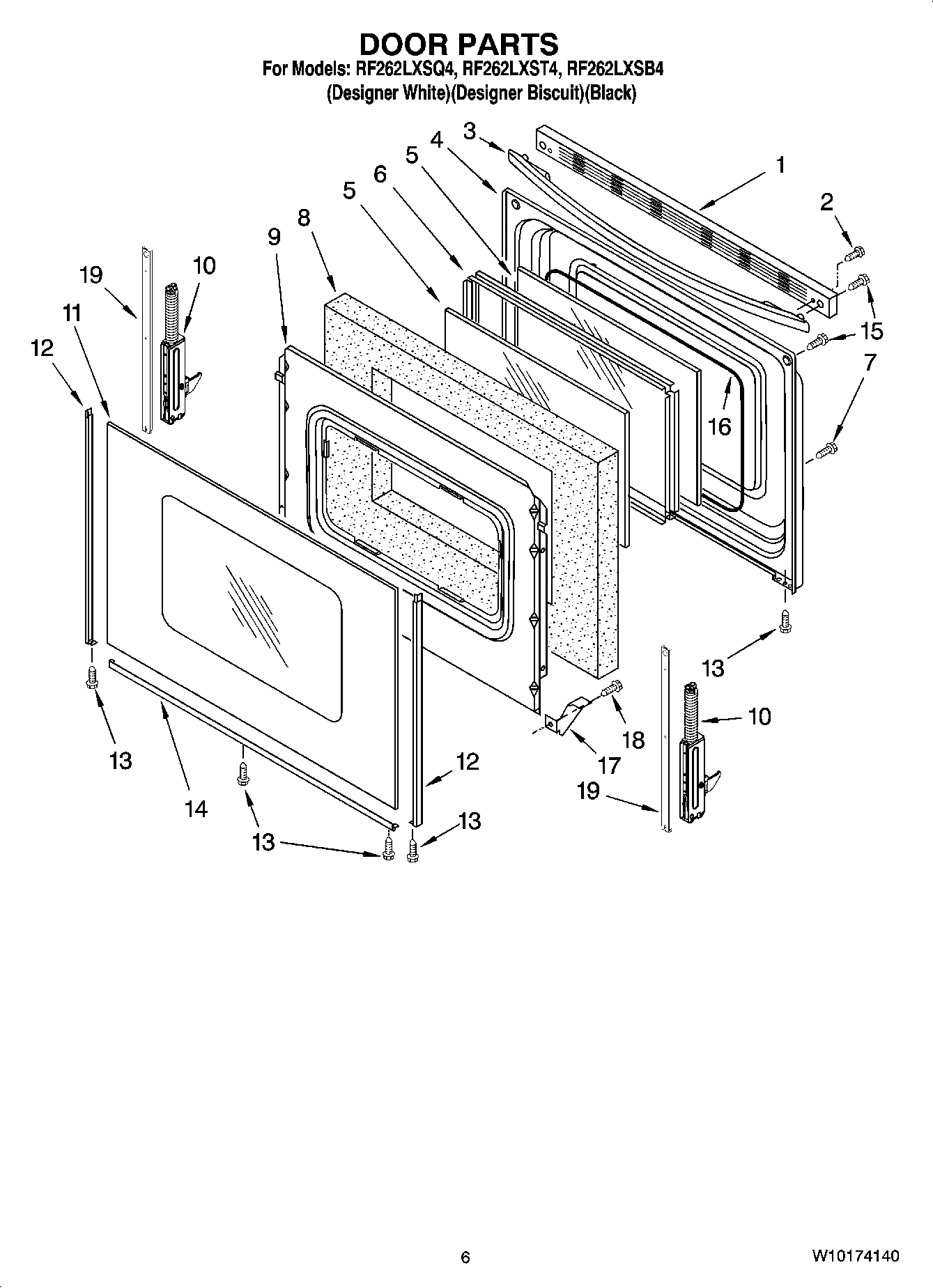 05 - DOOR PARTS, OPTIONAL PARTS (NOT INCLUDED)