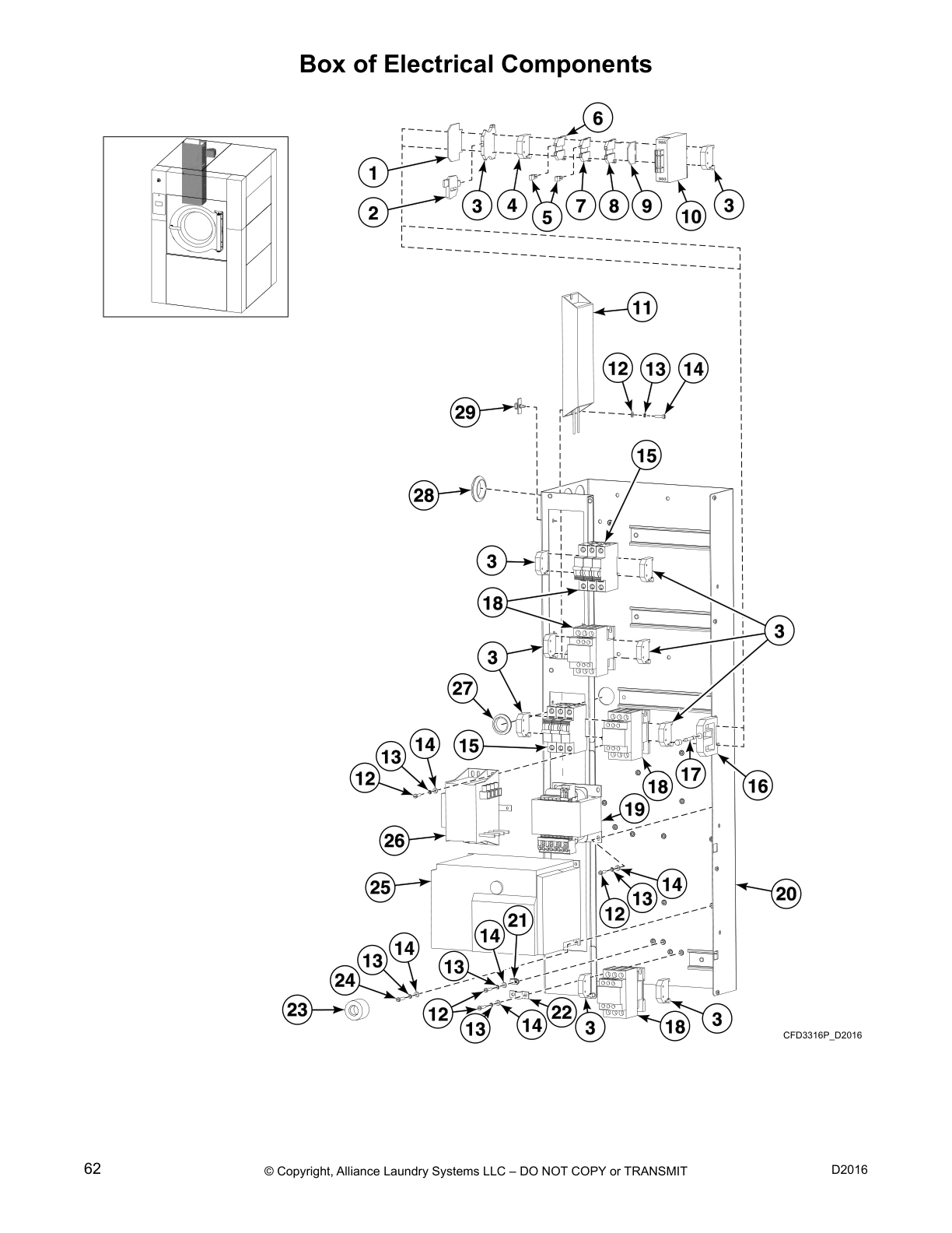 Box of Electrical Components