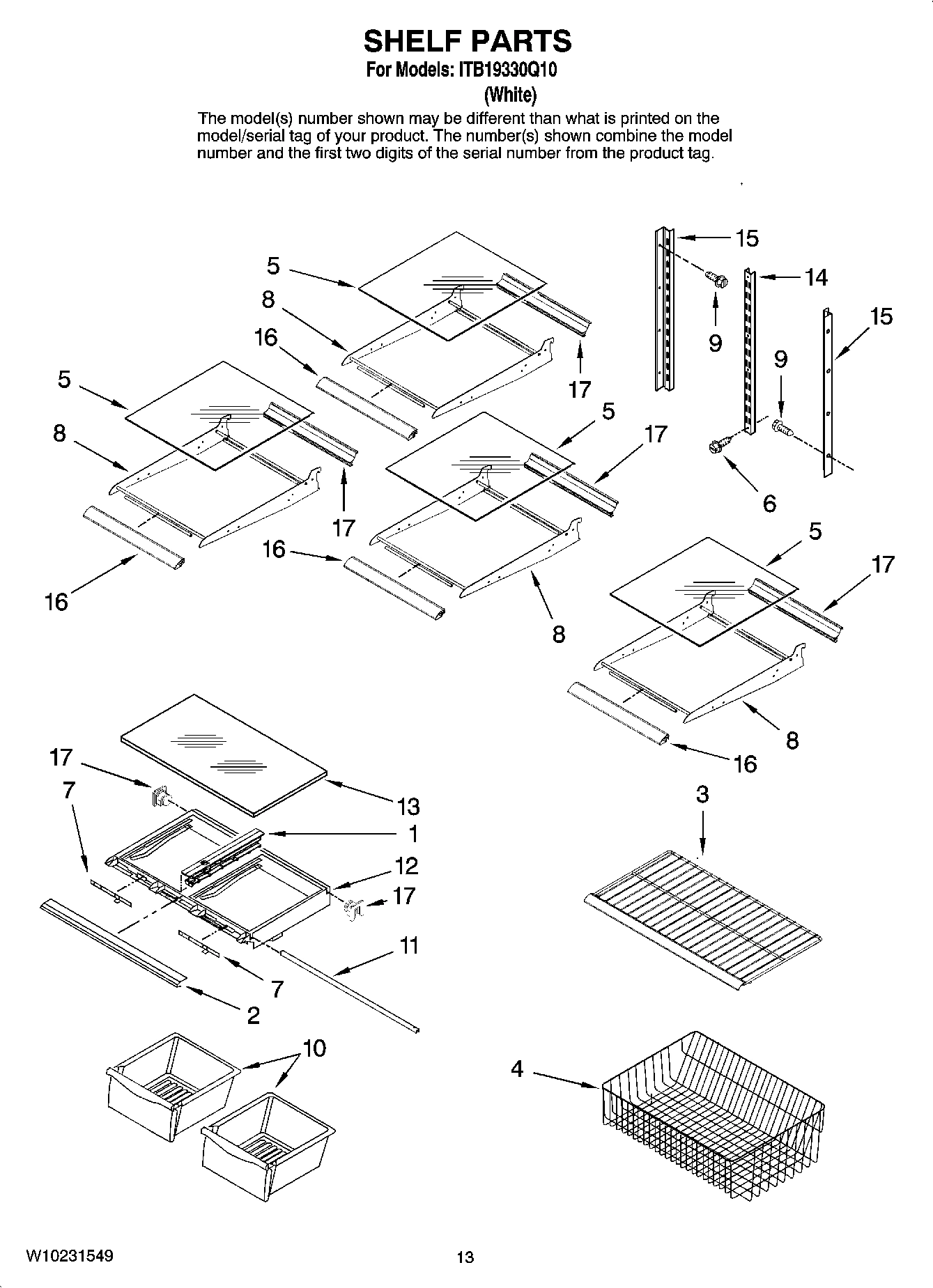 07 - SHELF PARTS, OPTIONAL PARTS