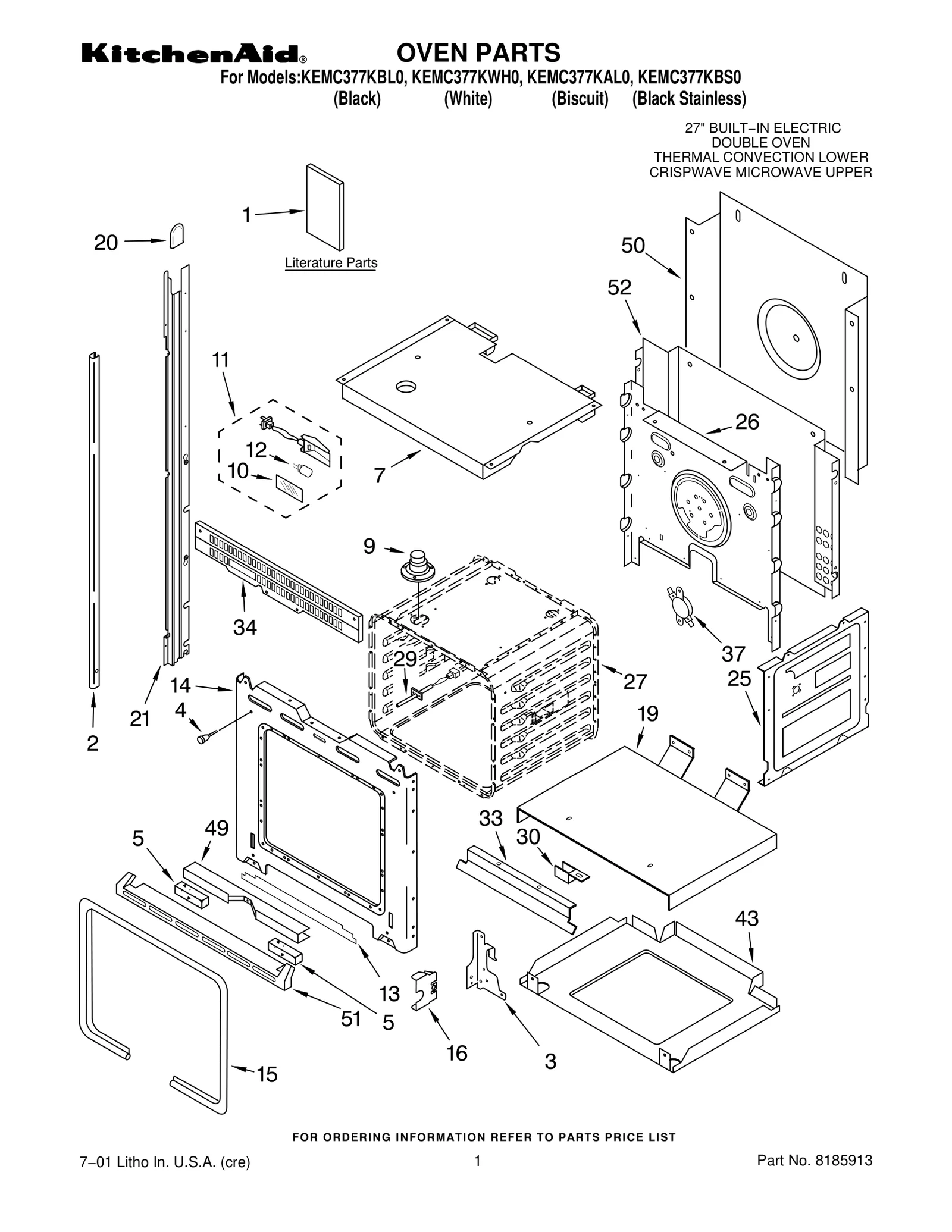 OVEN PARTS