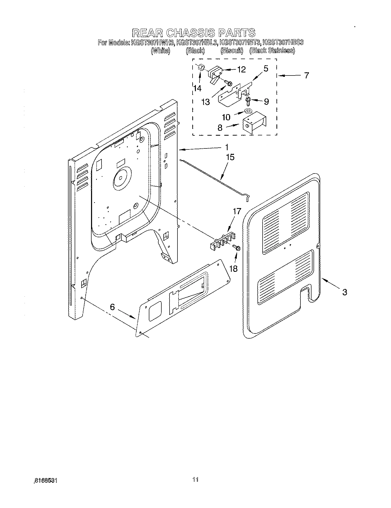08 - REAR CHASSIS, OPTIONAL