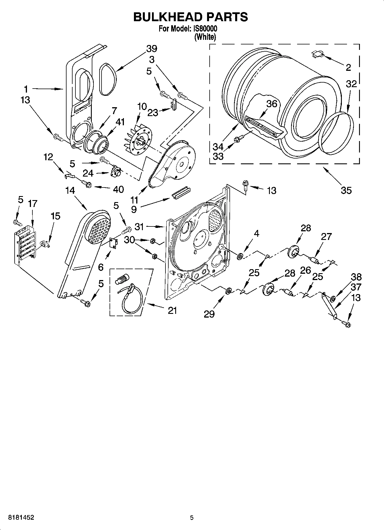 03 - BULKHEAD PARTS, OPTIONAL PARTS (NOT INCLUDED)
