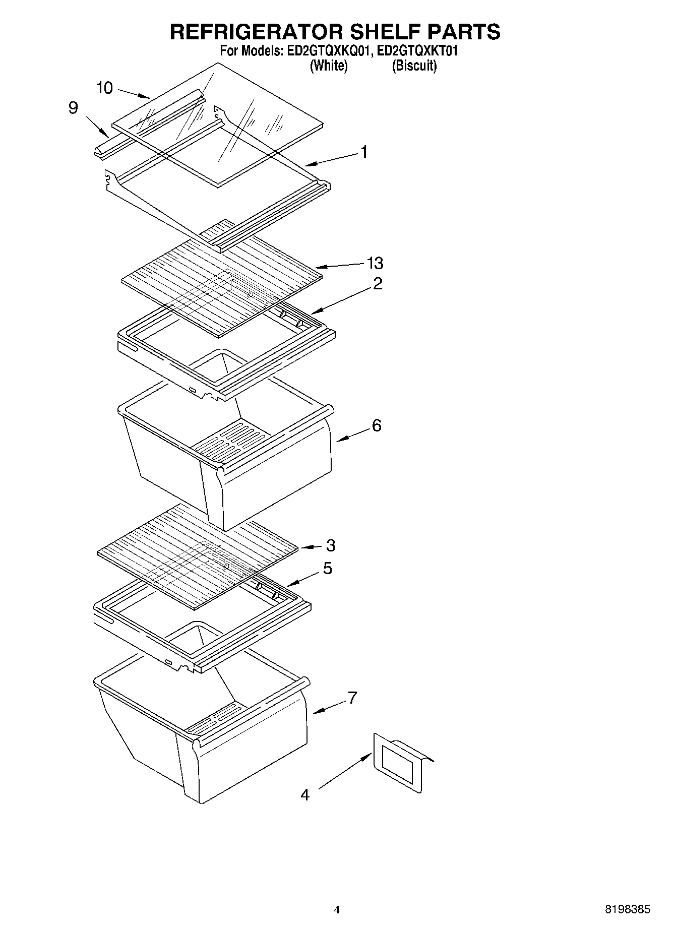 03 - REFRIGERATOR SHELF