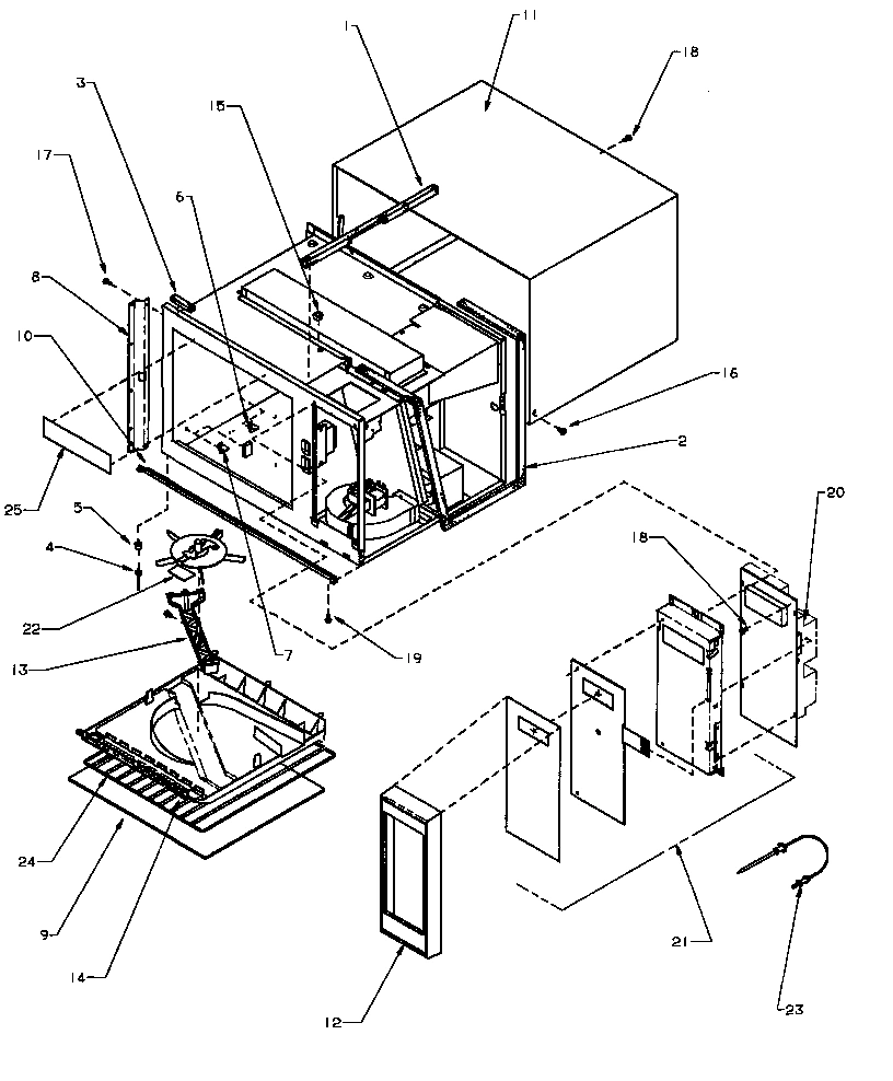 01 - CHASSIS ASSY & CONTROL PANEL