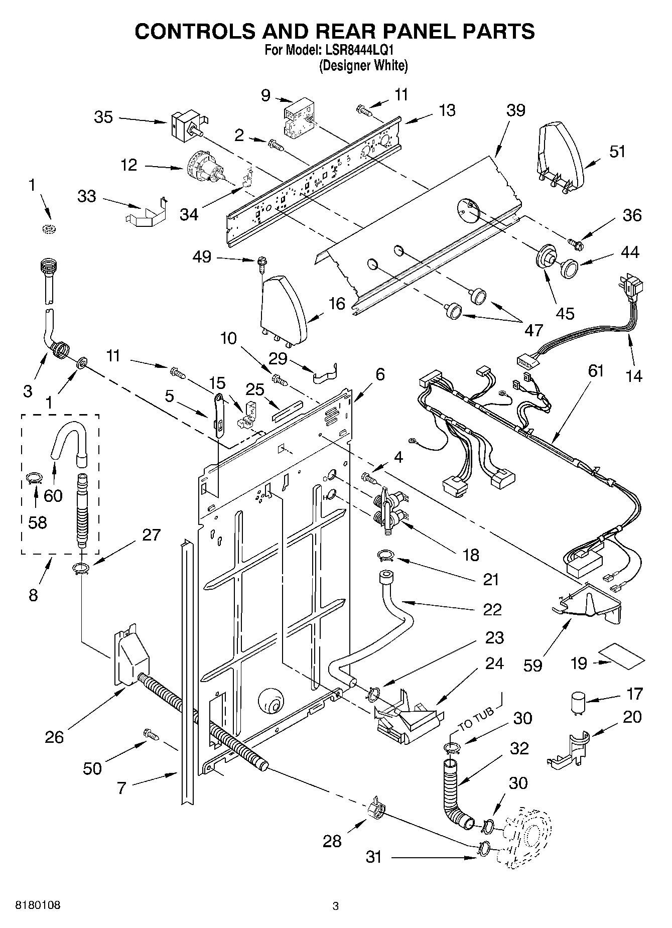 02 - CONTROLS AND REAR PANEL PARTS
