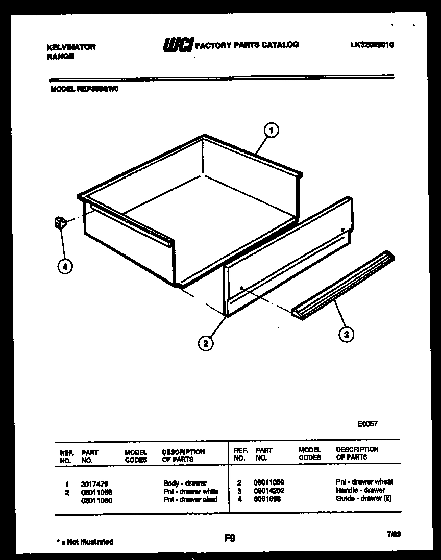 07 - DRAWER PARTS