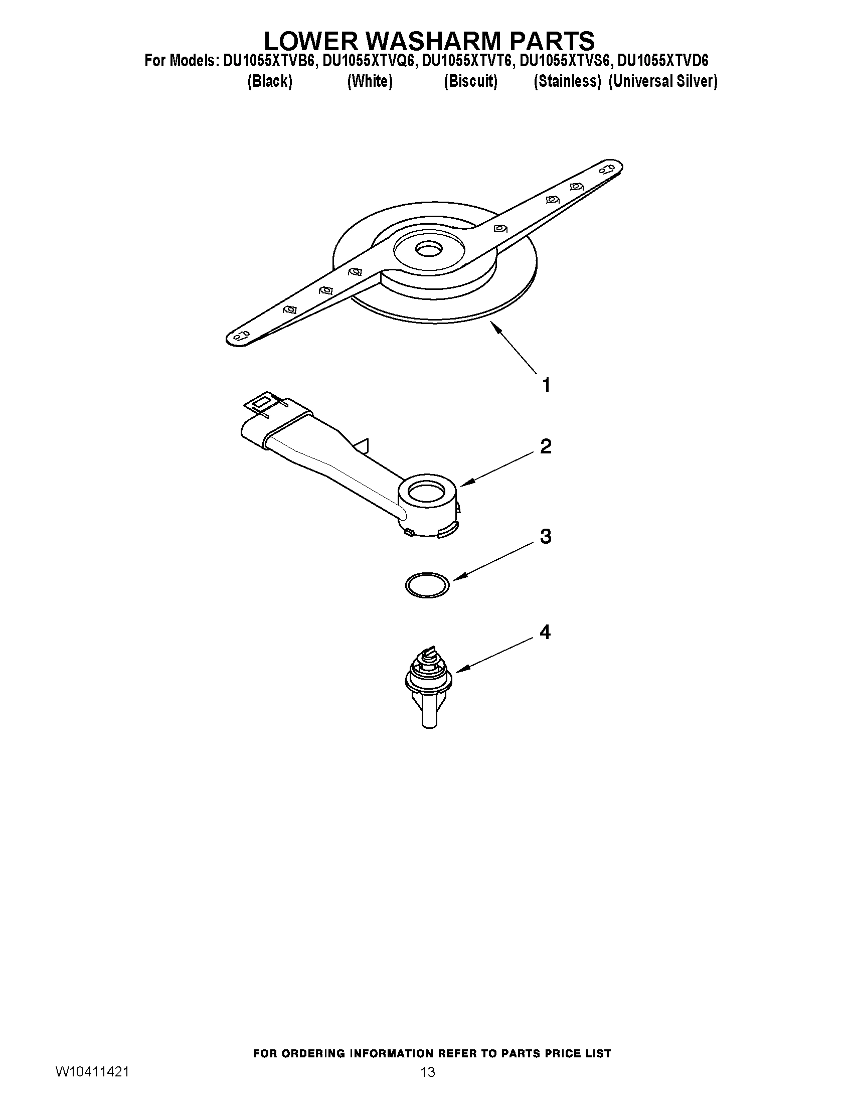 11 - LOWER WASHARM PARTS