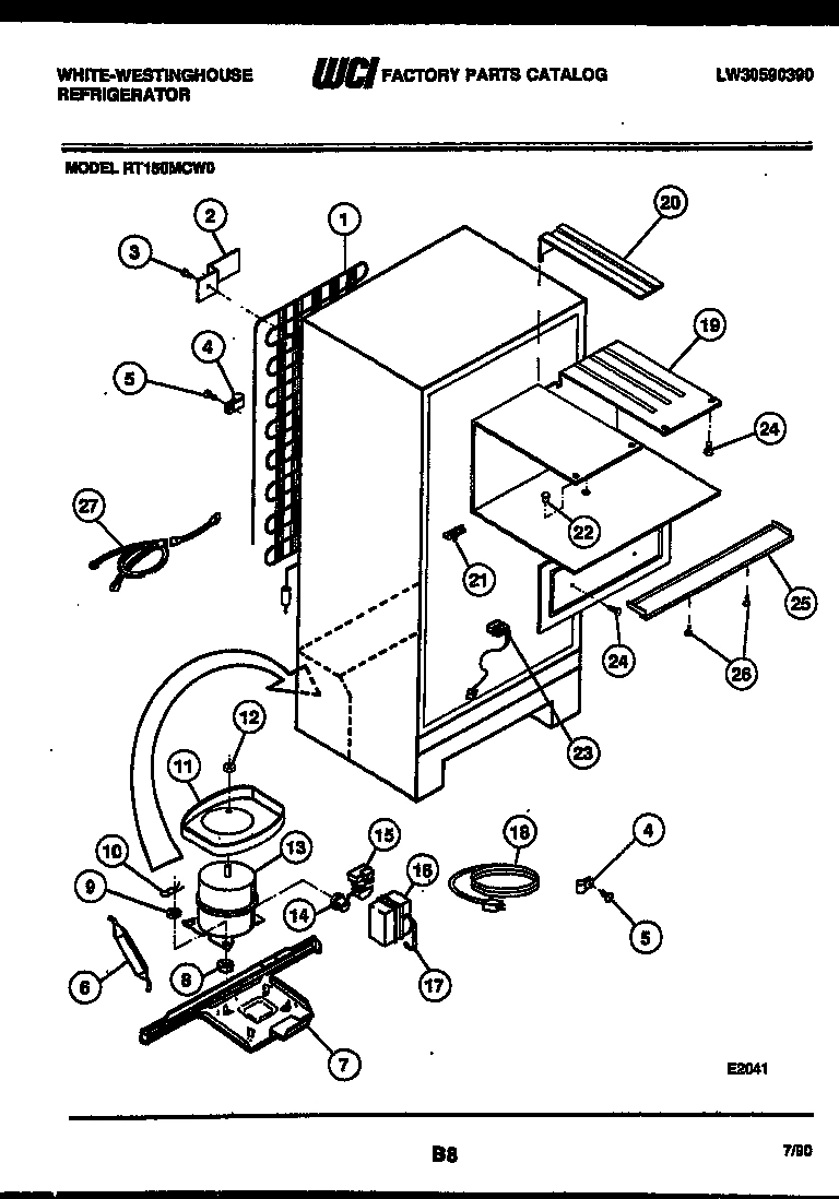 04 - SYSTEM AND AUTOMATIC DEFROST PARTS