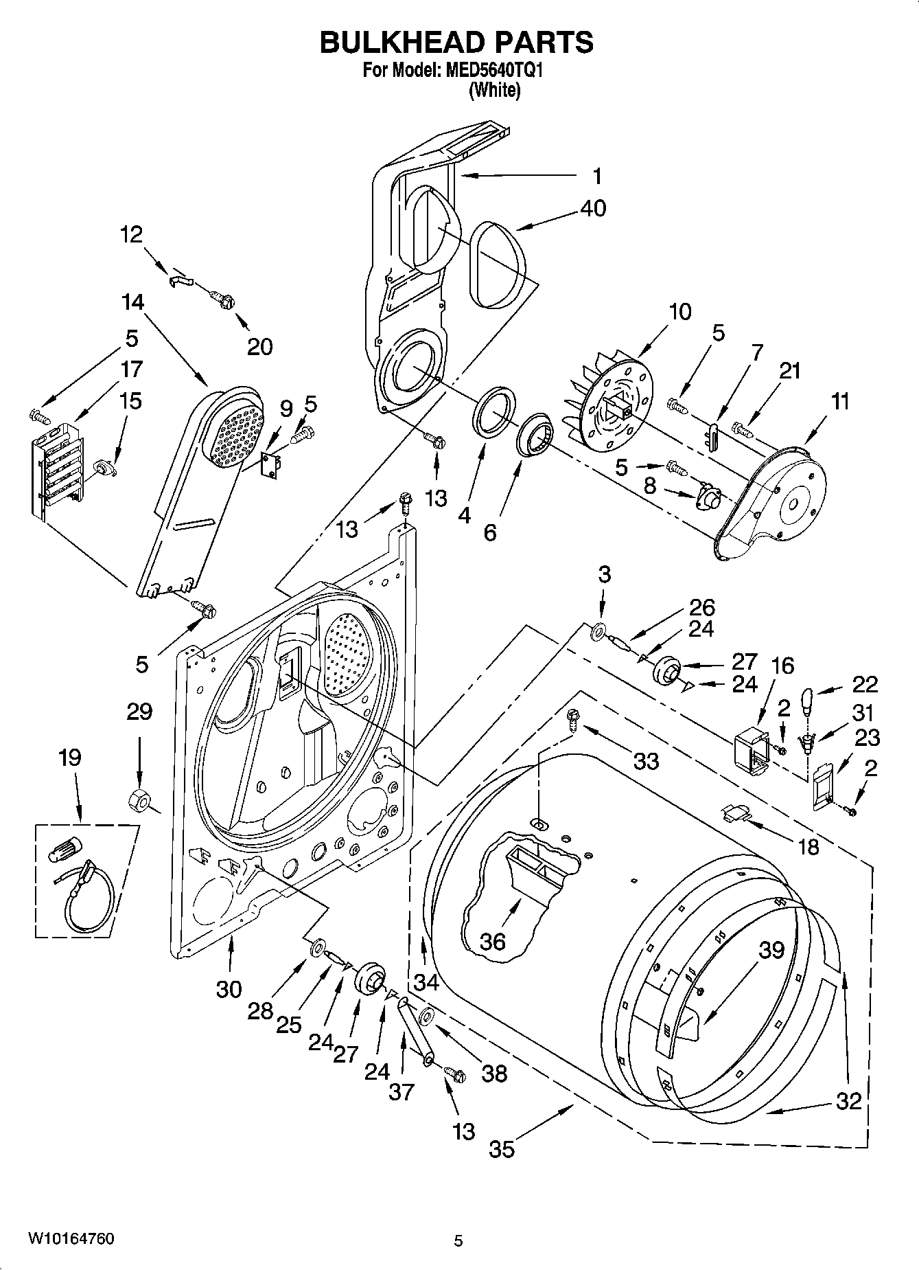 03 - BULKHEAD PARTS, OPTIONAL PARTS (NOT INCLUDED)