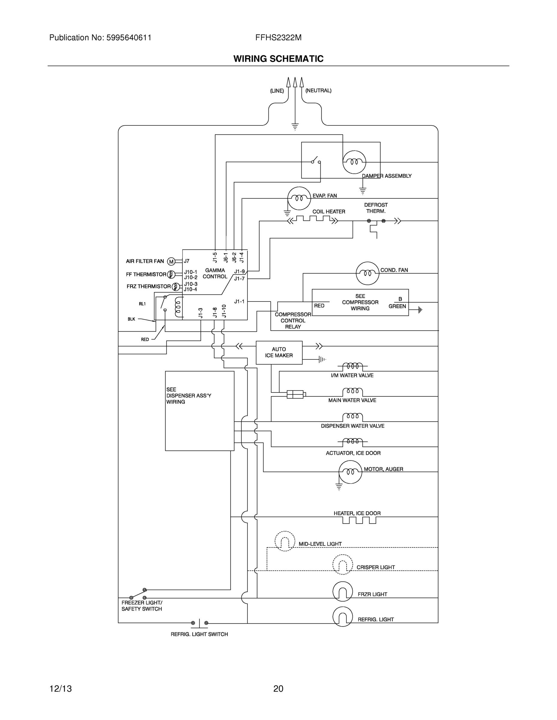 20 - WIRING SCHEMATIC