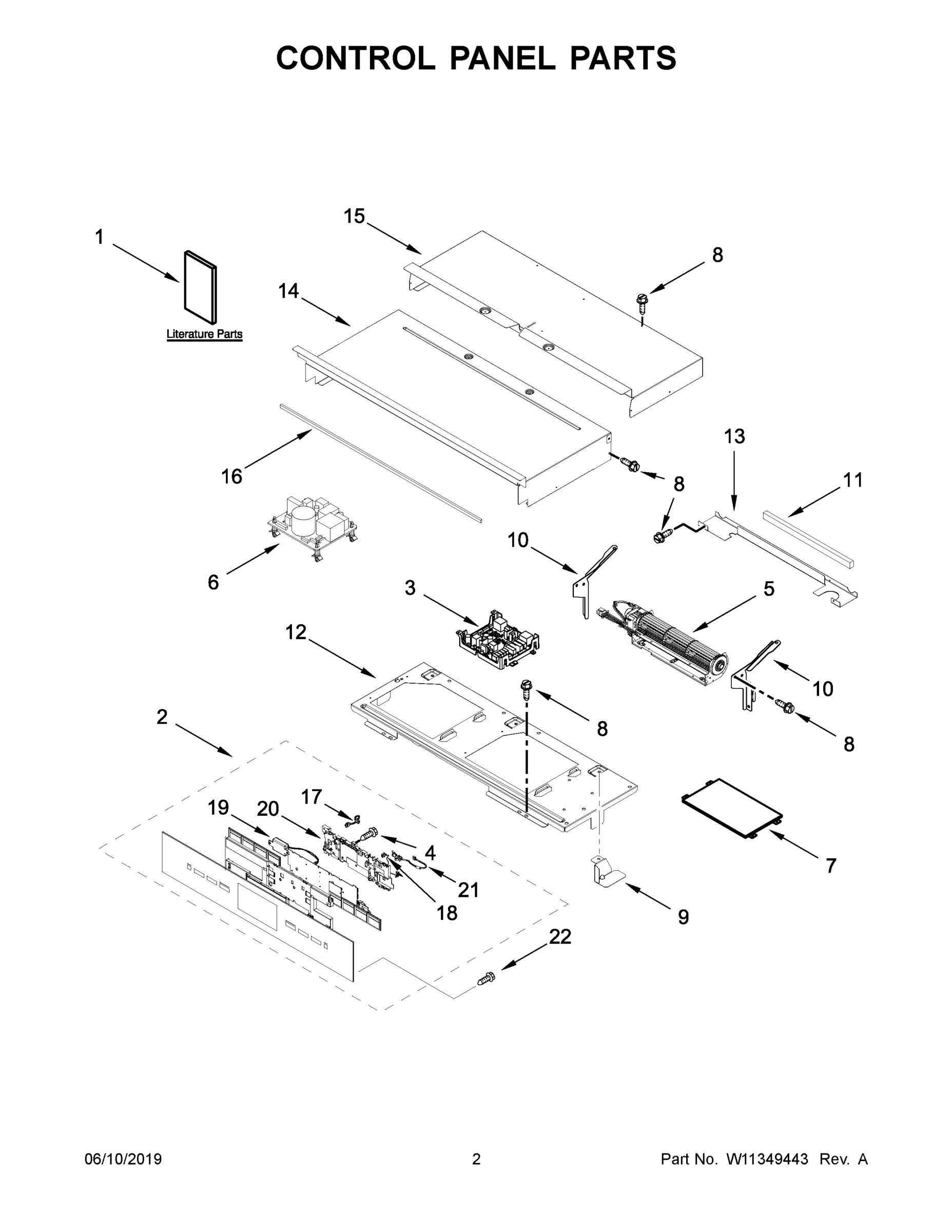 02 - CONTROL PANEL PARTS