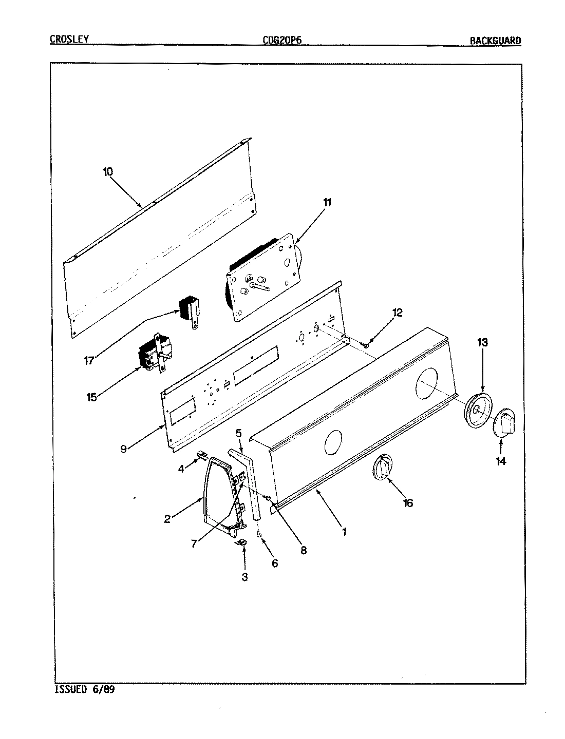 02 - CONTROL PANEL (ORIG. REV. A-D)