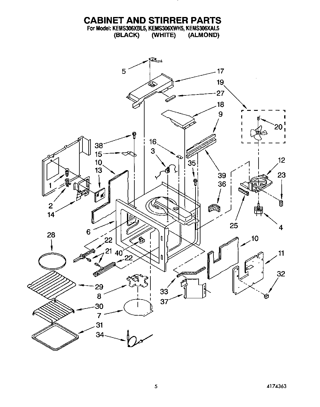 03 - CABINET AND STIRRER, OPTIONAL