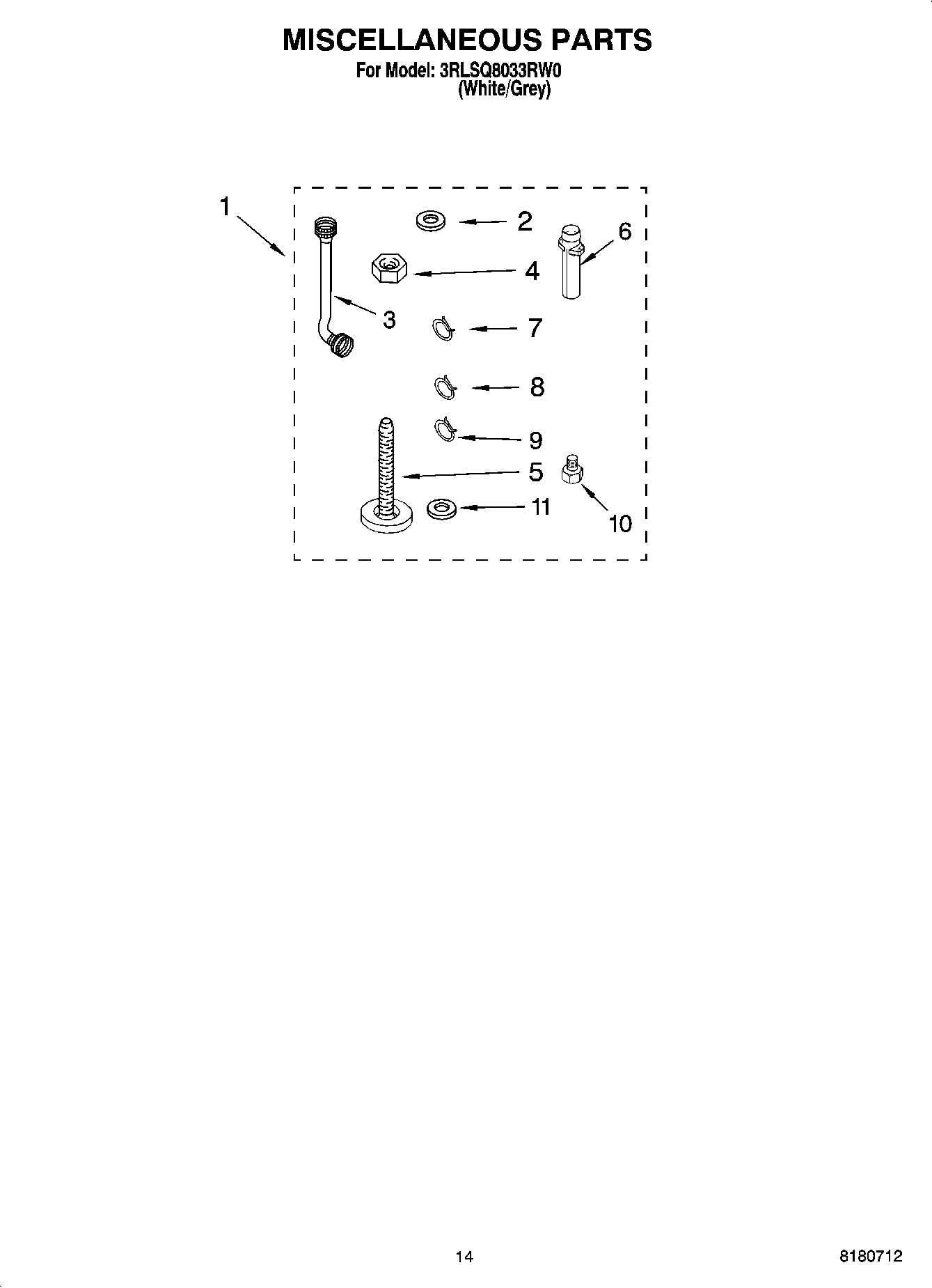 10 - MISCELLANEOUS  PARTS, OPTIONAL PARTS (NOT INCLUDED)