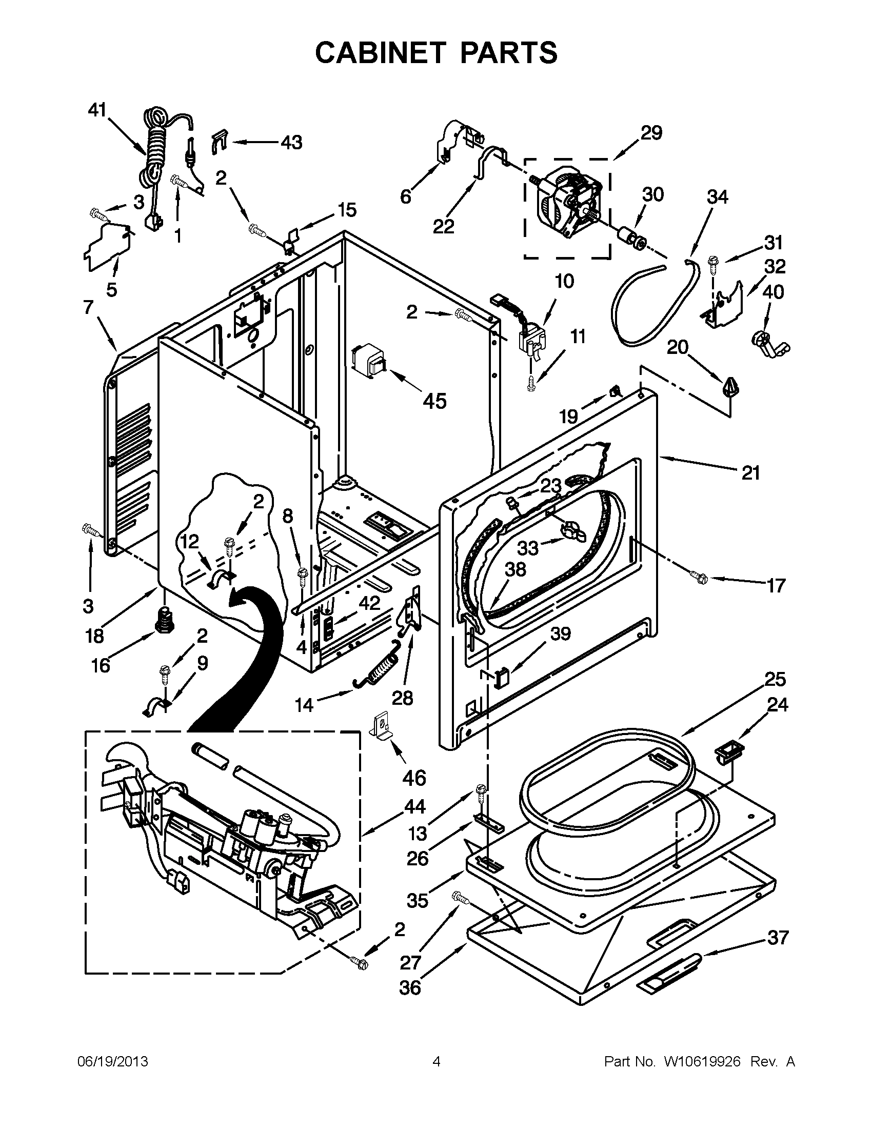 02 - CABINET PARTS