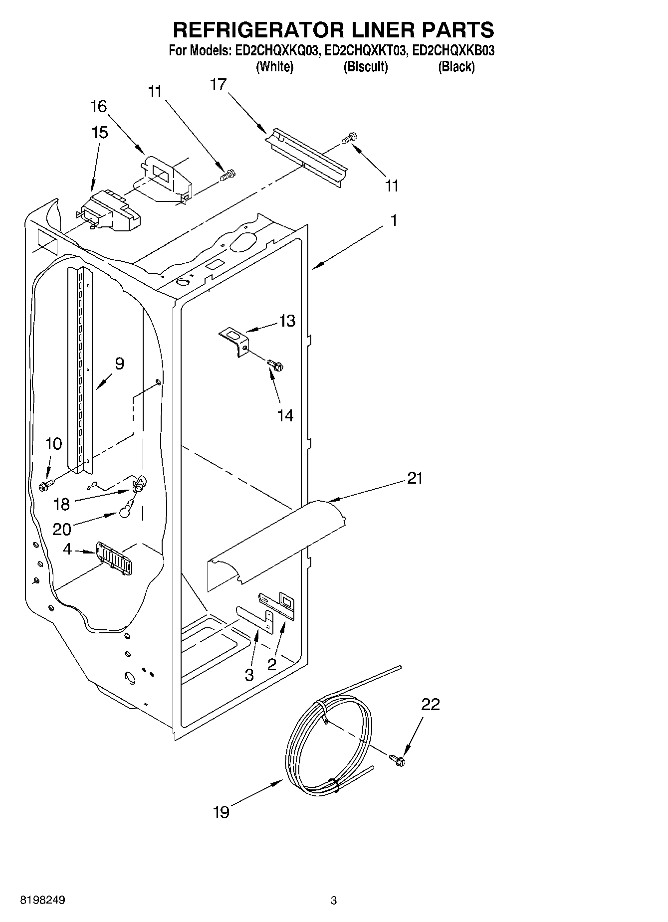 02 - REFRIGERATOR LINER