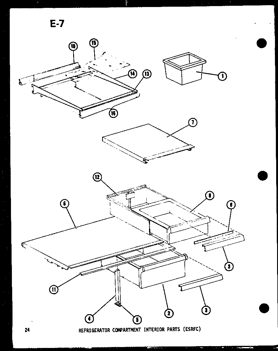 05 - REF COMPARTMENT INTERIOR PARTS (ESRFC)