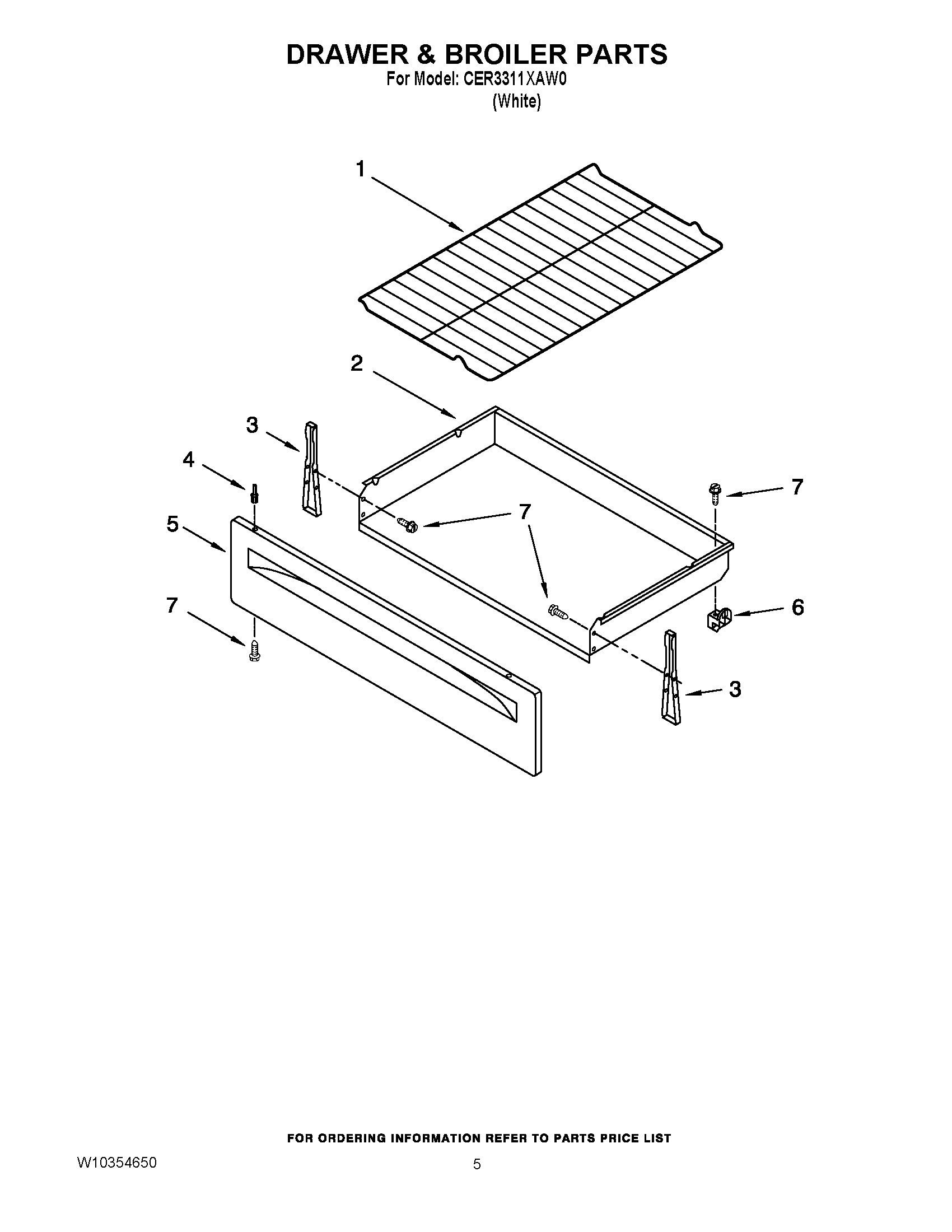 04 - DRAWER & BROILER PARTS