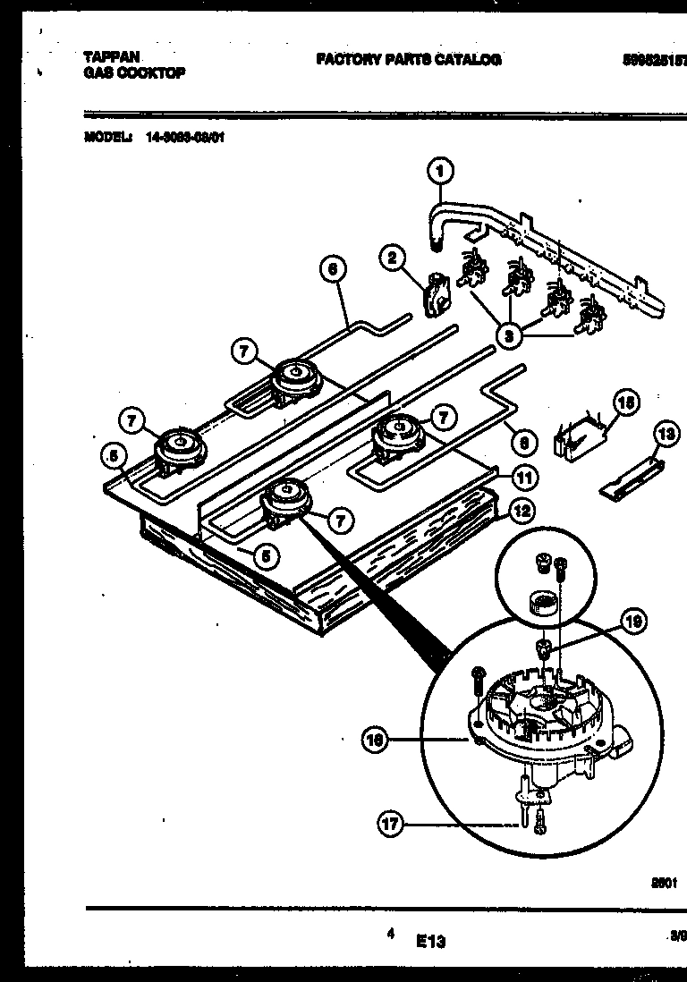 03 - BURNER, MANIFOLD AND GAS CONTROL