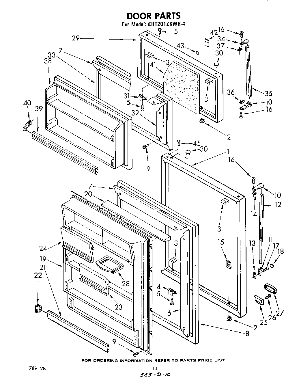 06 - DOOR , NOT ILLUSTRATED AND OPTIONAL