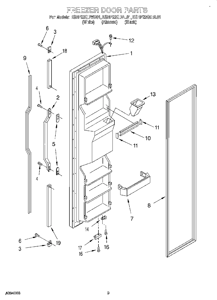 06 - FREEZER DOOR