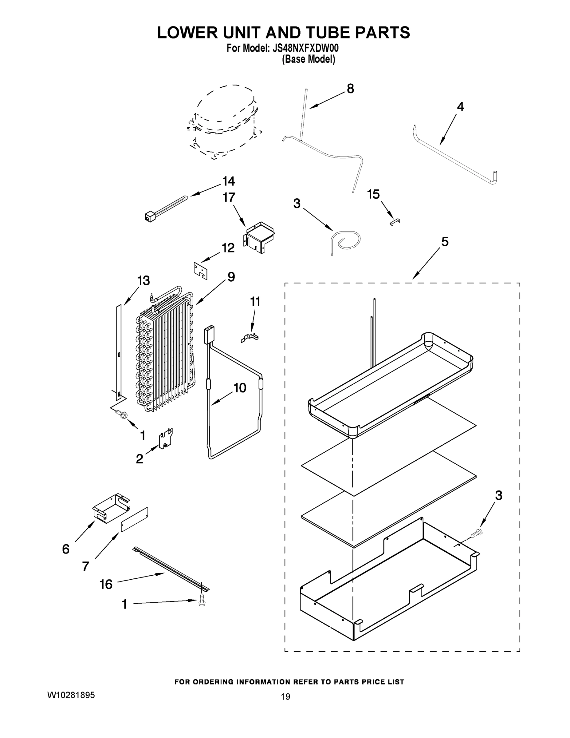 12 - LOWER UNIT AND TUBE PARTS