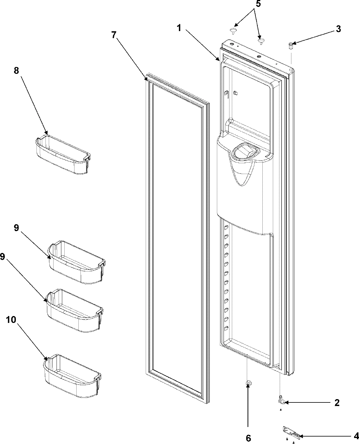 07 - FREEZER DOOR