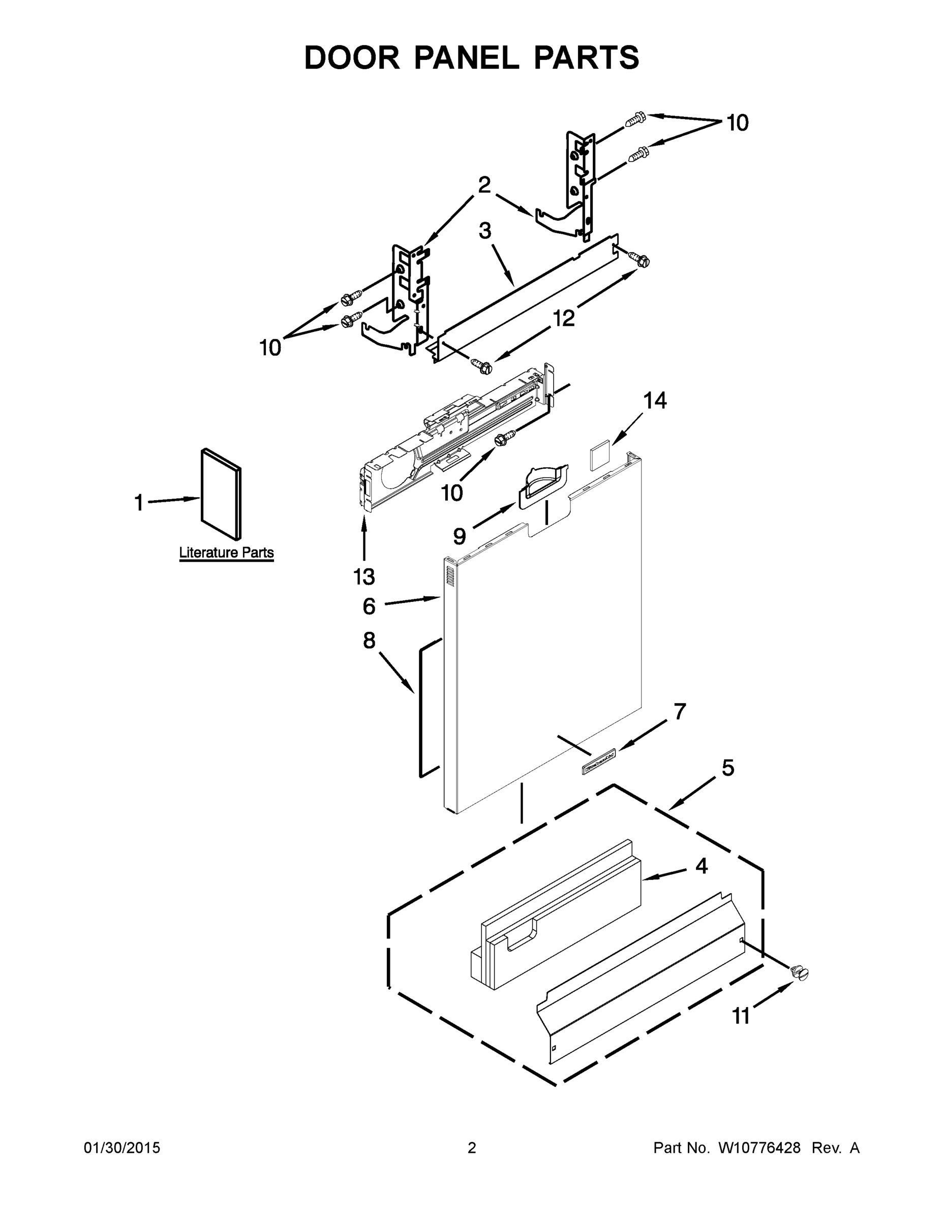 02 - DOOR PANEL PARTS